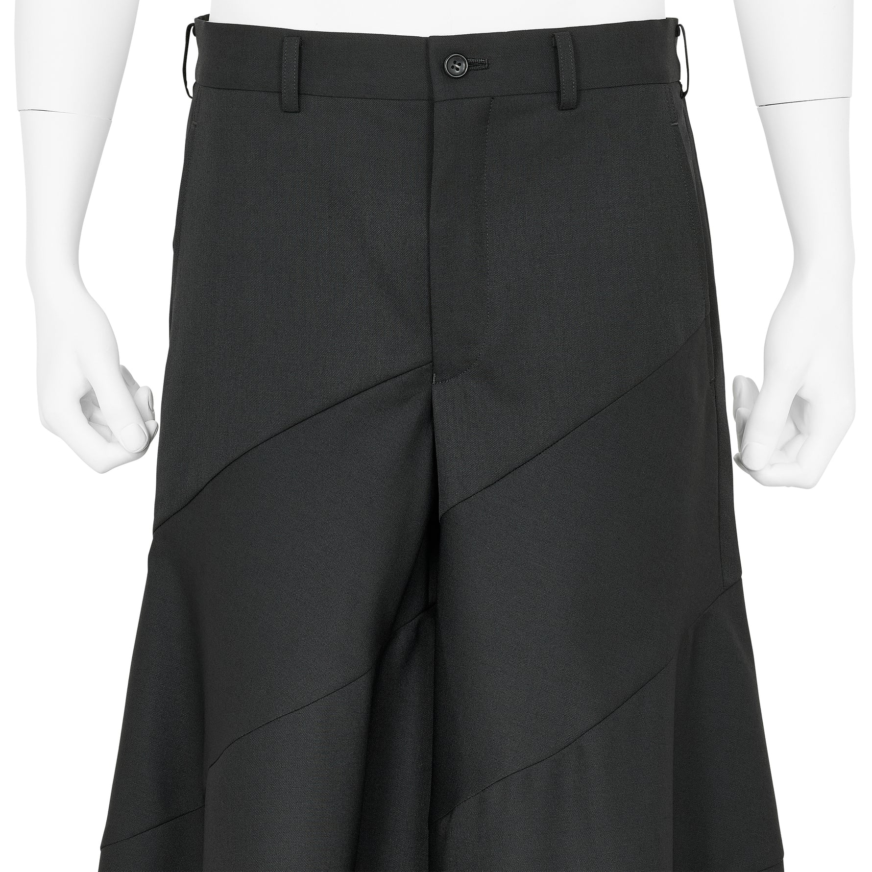 SPIRAL PANTS BLACK