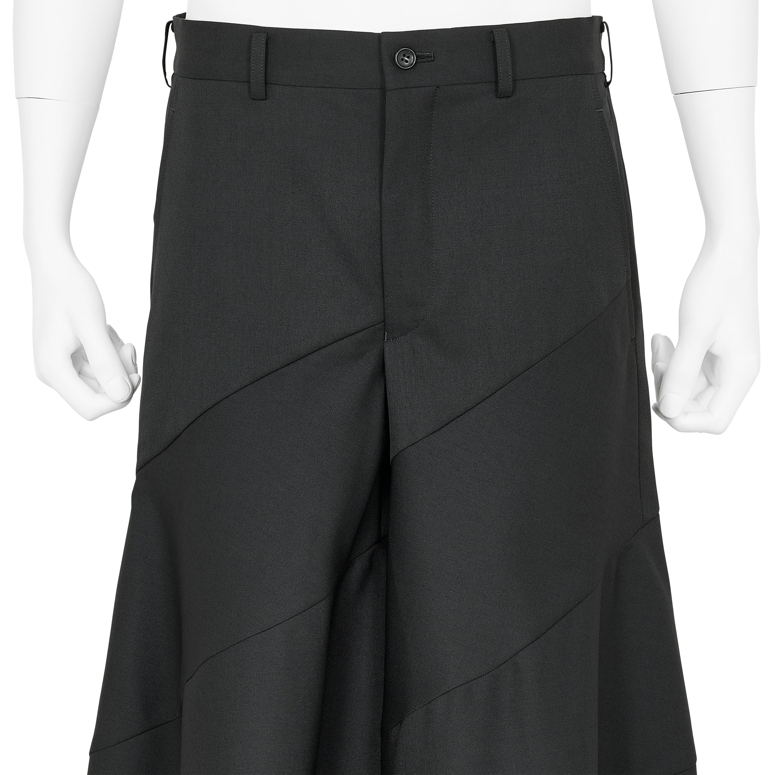 SPIRAL PANTS BLACK