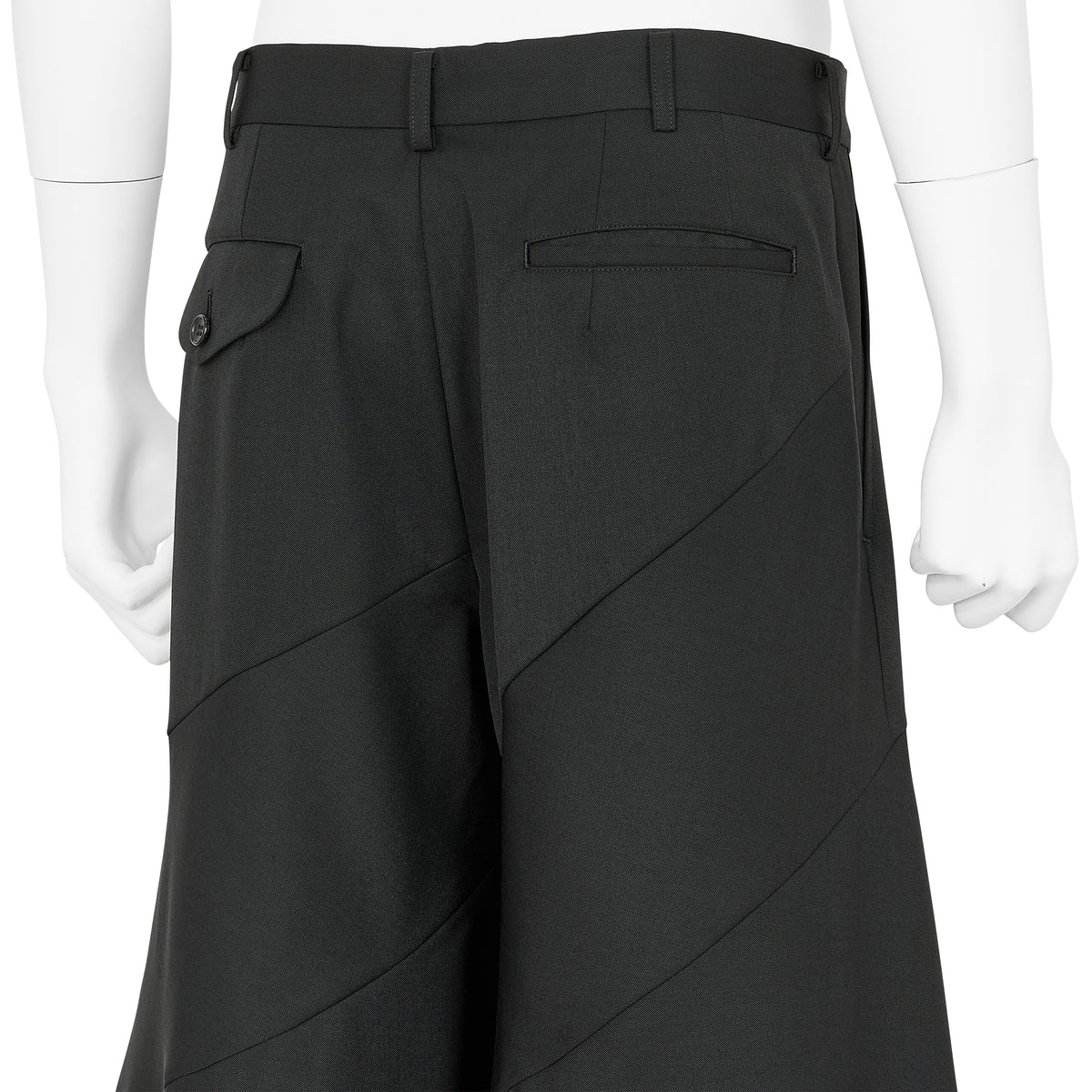 SPIRAL PANTS BLACK