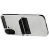iPhone 16 , 16 PLUS , 17 CASE ( STRAIGHT VIBRATION FINISH ) SILVER