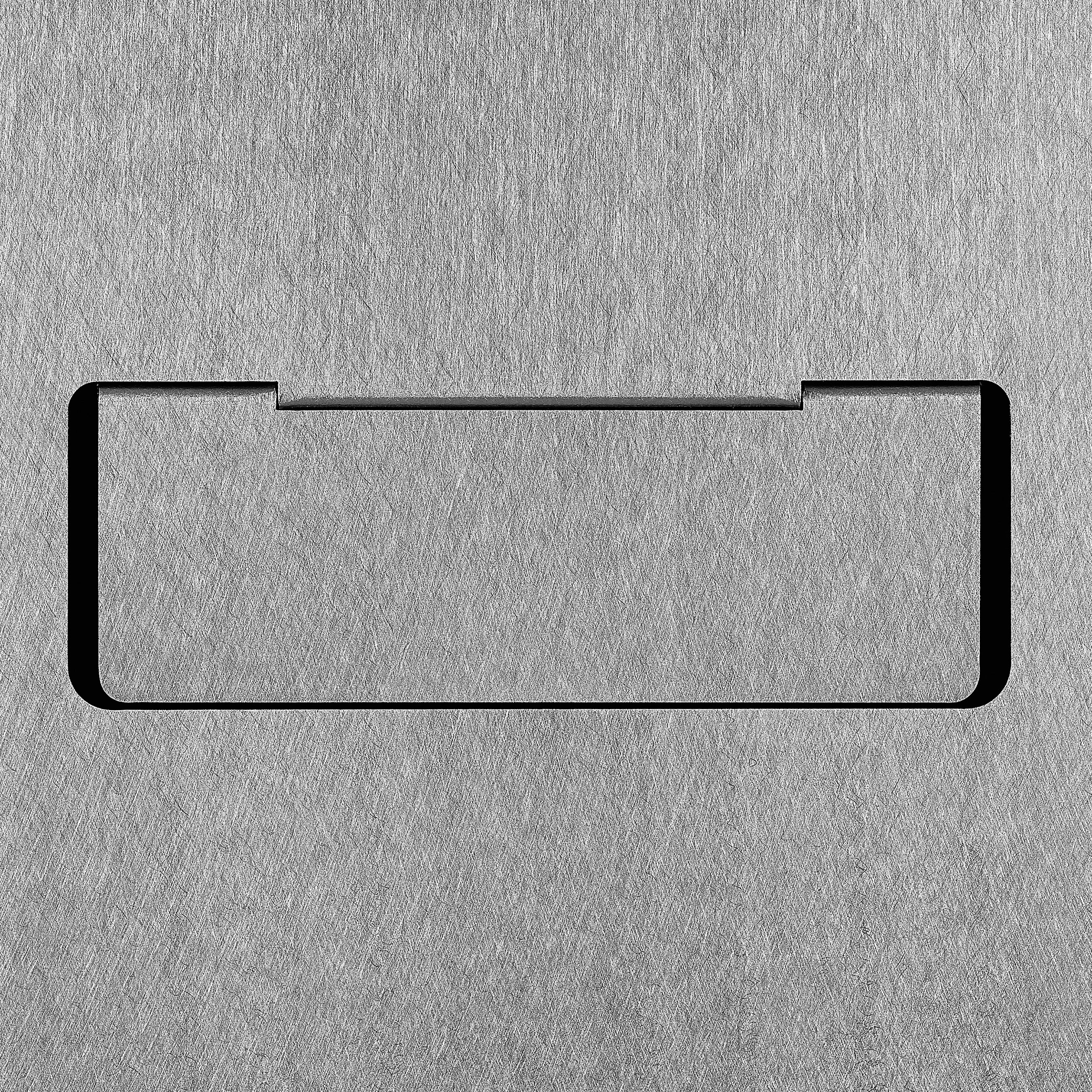 iPhone 16 , 16 PLUS , 17 CASE ( STRAIGHT VIBRATION FINISH ) SILVER