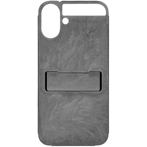 CLAUSTRUM スマホケース iPhone14 iPhone 14 - 16 PRO CASE ( STRAIGHT VIBRATION FINISH ) SILVER