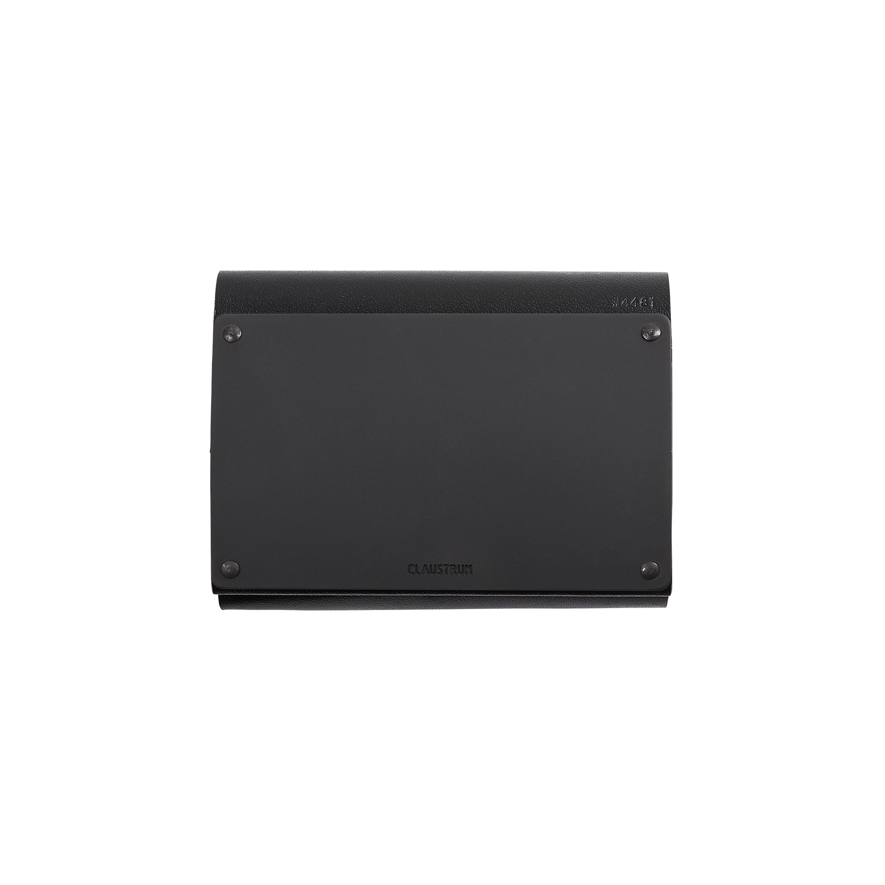 SMALL ARTICULAR WALLET WITH COIN BLACK