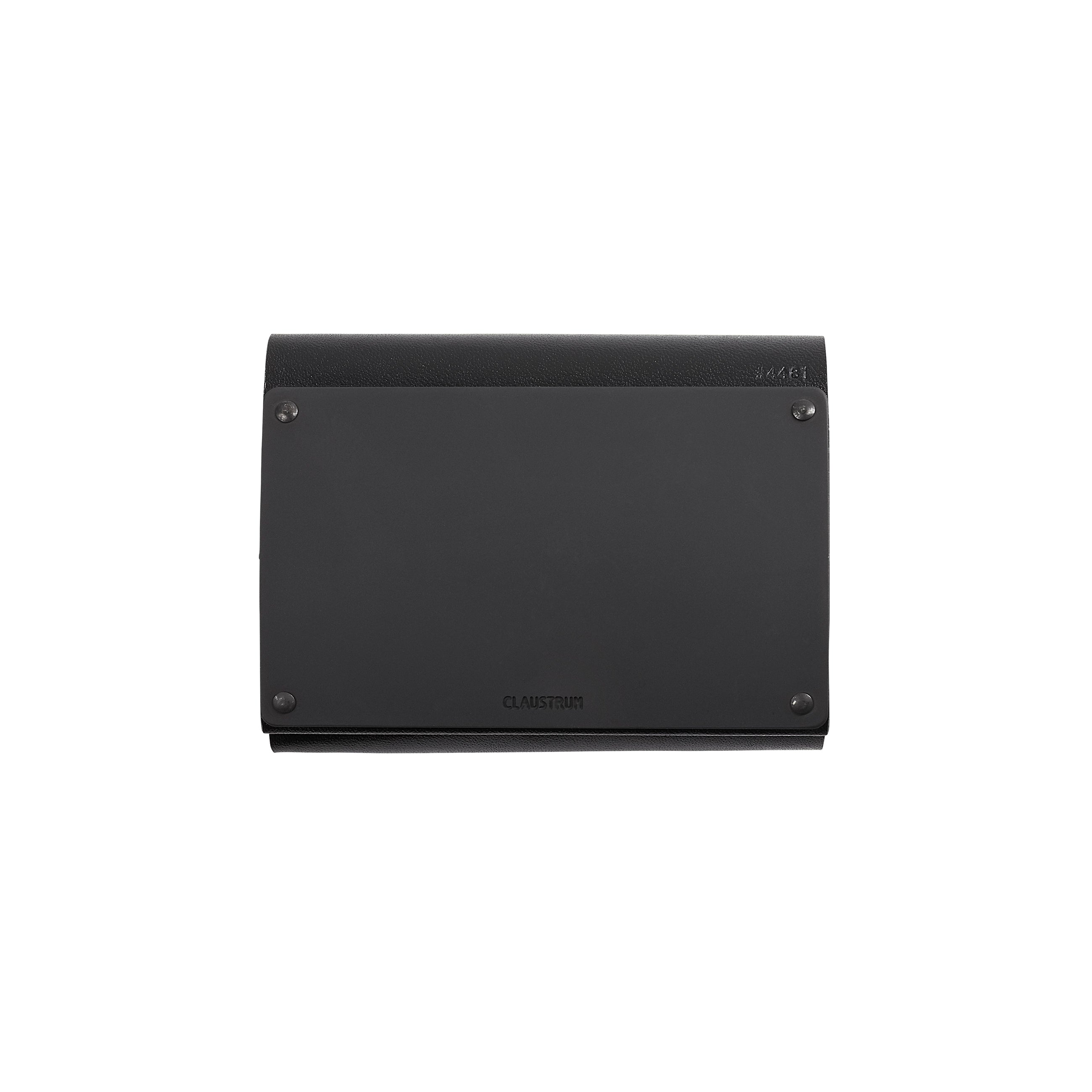 SMALL ARTICULAR WALLET WITH COIN BLACK