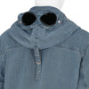 50 FILI BLEACHED GOGGLE JACKET INDIGO