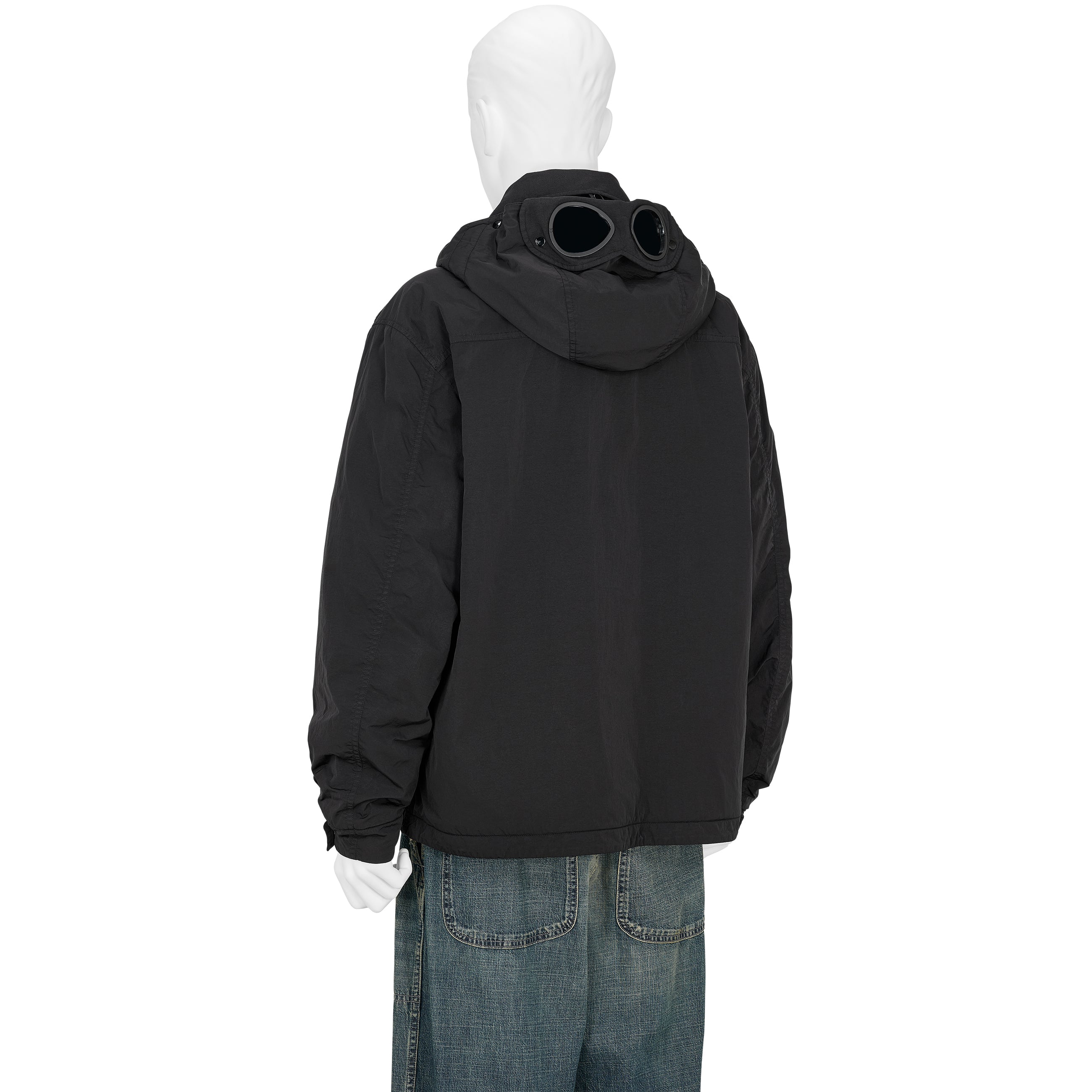 HEAVY CHROME GOGGLE JACKET BLACK