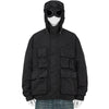 HEAVY CHROME GOGGLE JACKET BLACK