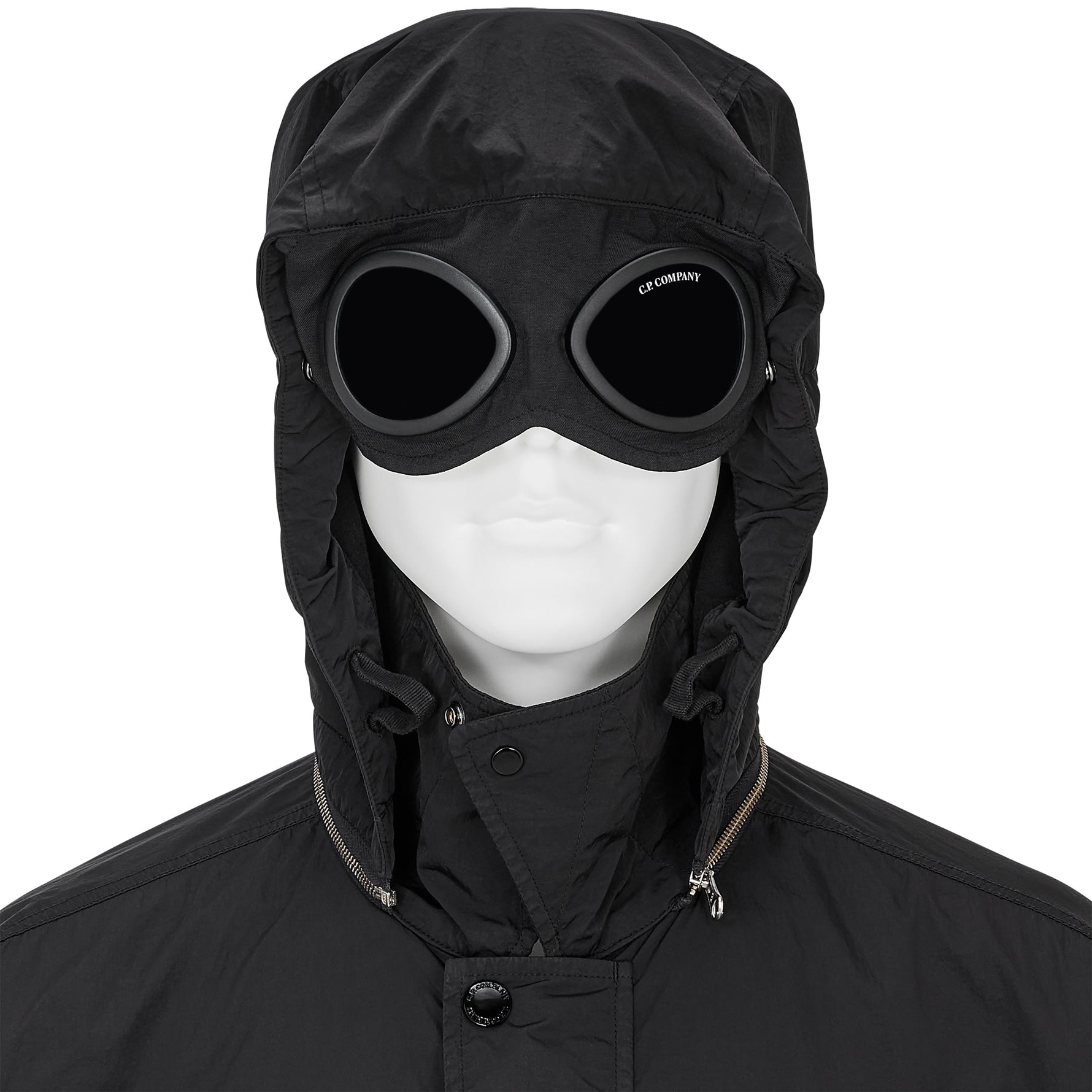 HEAVY CHROME GOGGLE JACKET BLACK