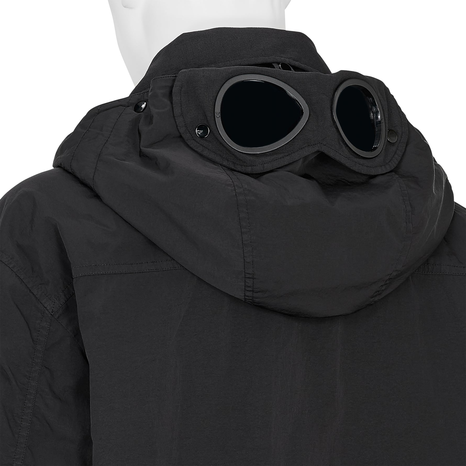 HEAVY CHROME GOGGLE JACKET BLACK
