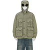 HEAVY CHROME GOGGLE JACKET KHAKI