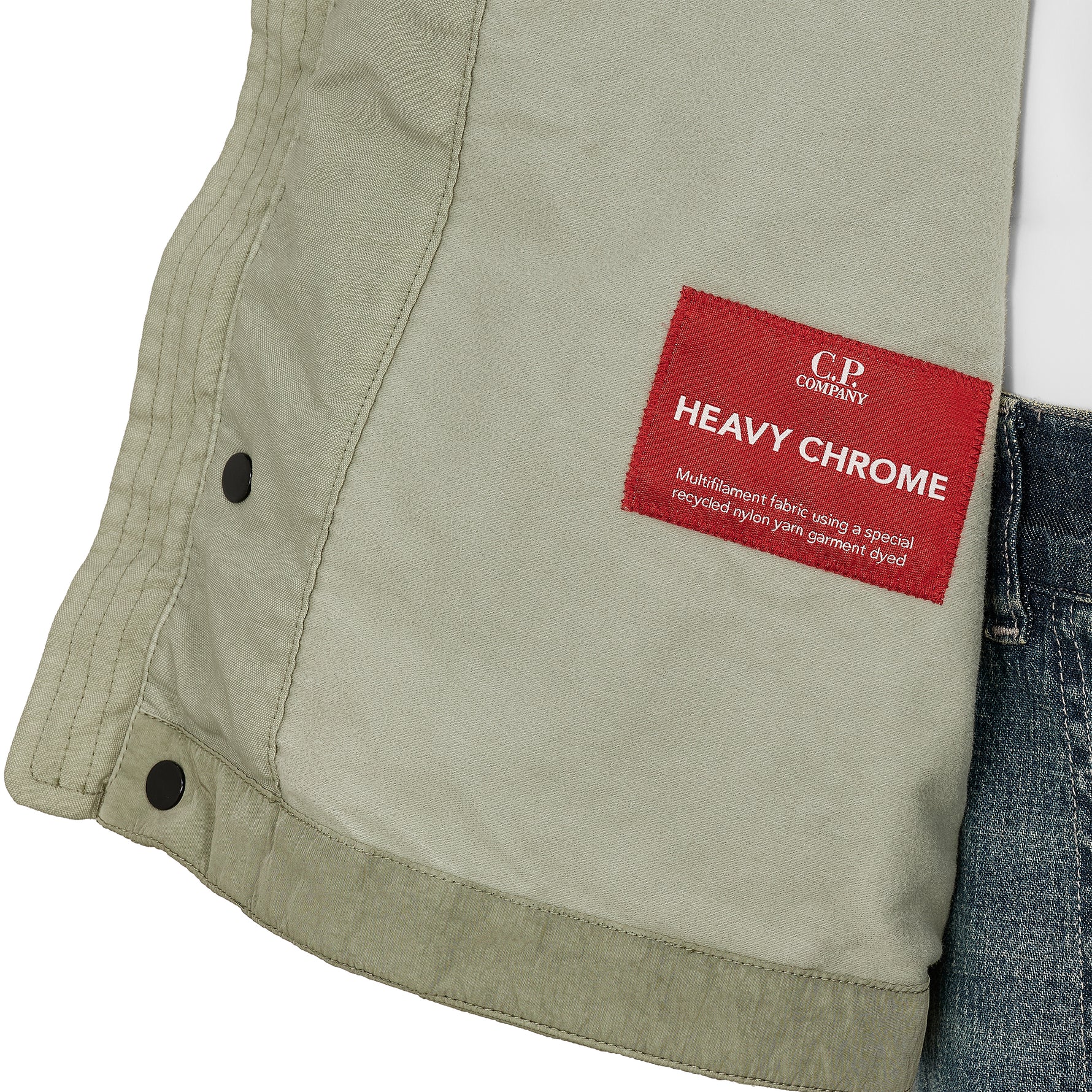 HEAVY CHROME GOGGLE JACKET KHAKI