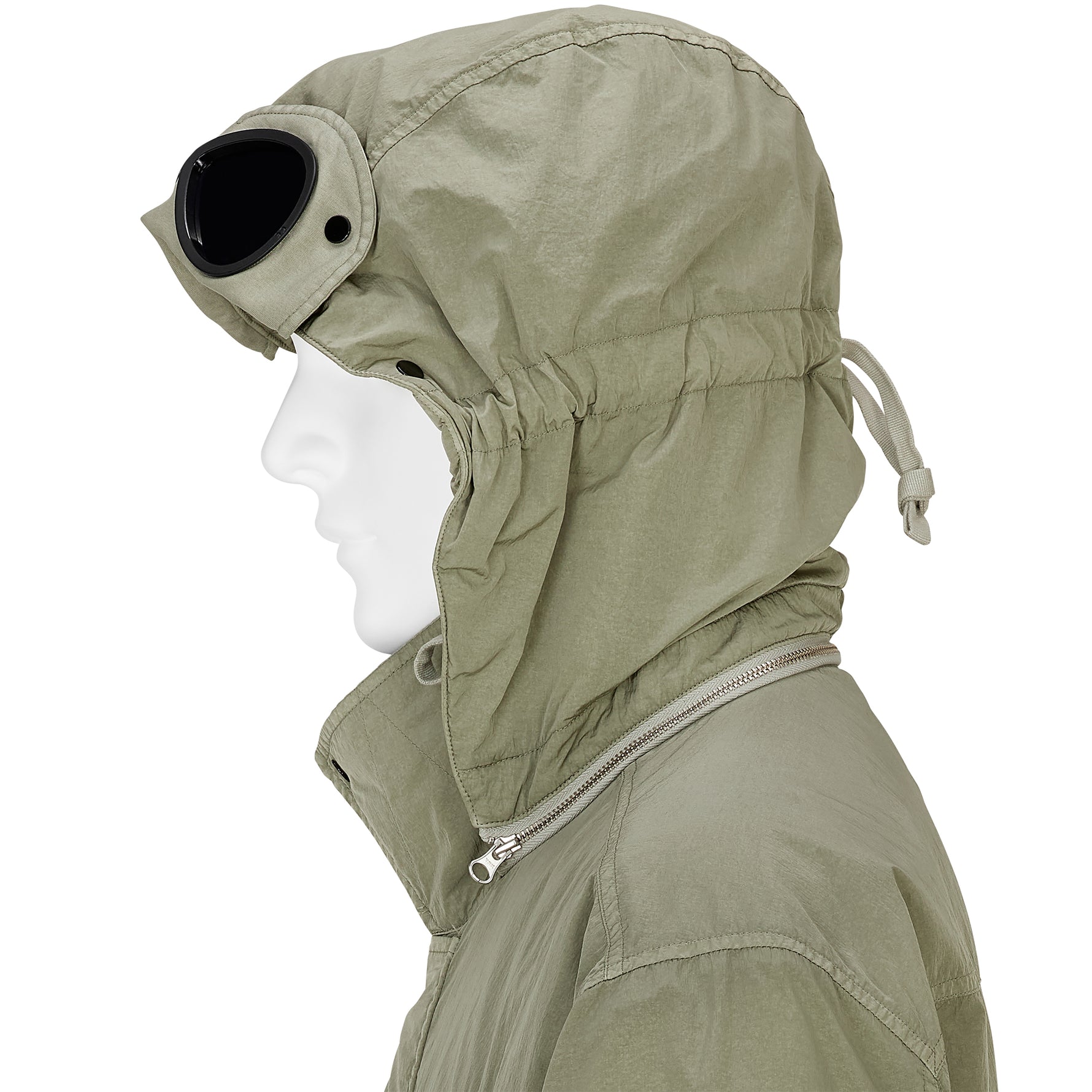 HEAVY CHROME GOGGLE JACKET KHAKI