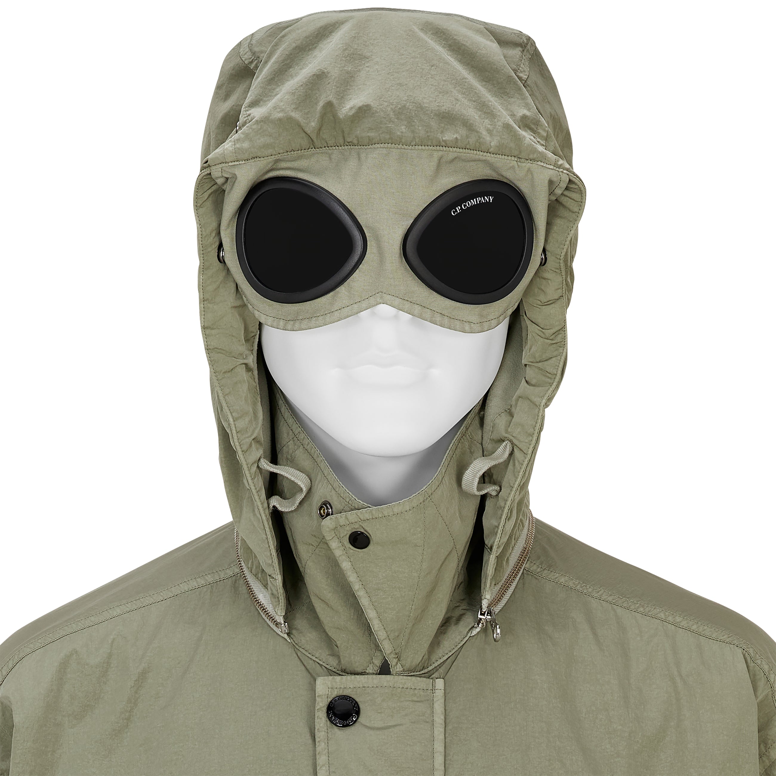 HEAVY CHROME GOGGLE JACKET KHAKI