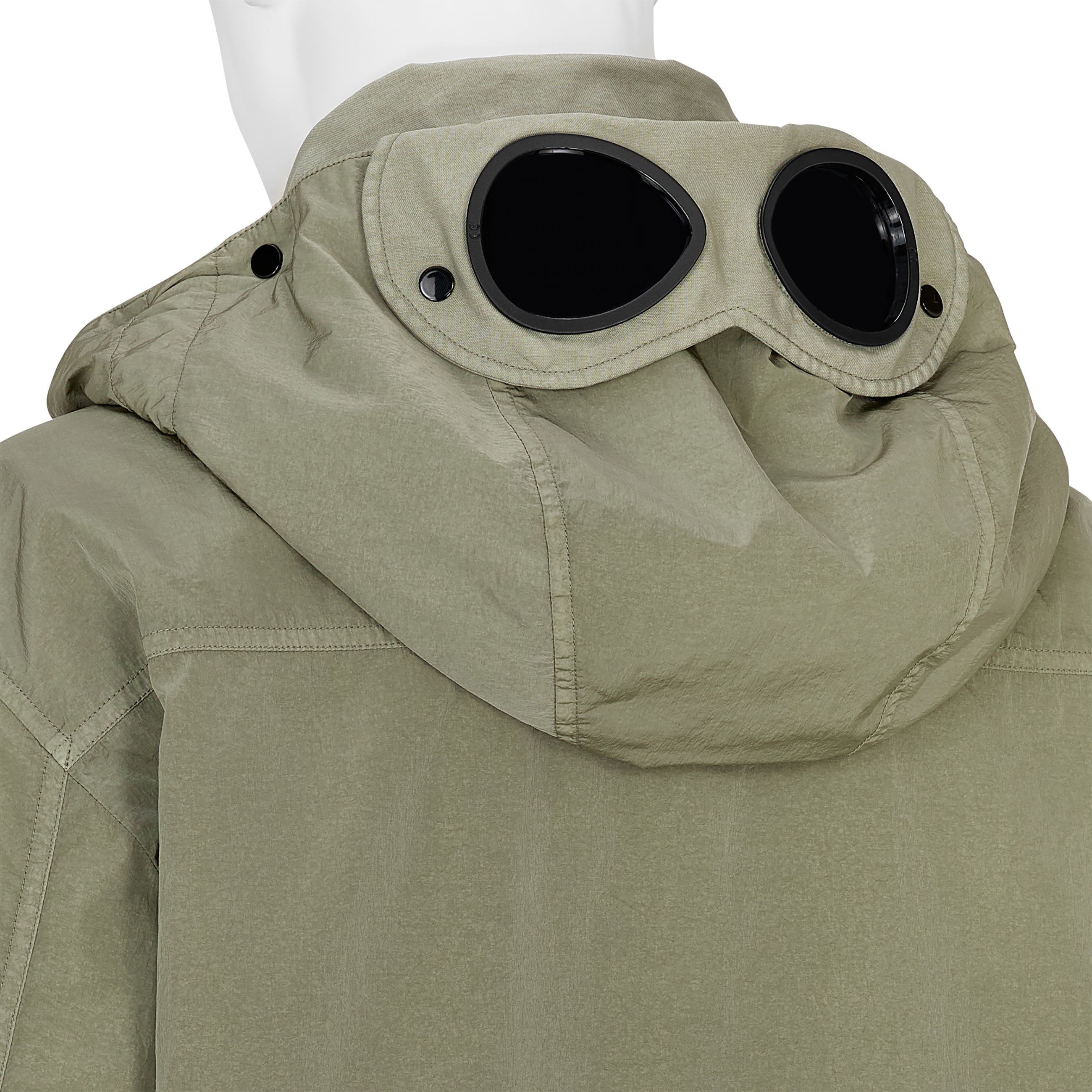 HEAVY CHROME GOGGLE JACKET KHAKI