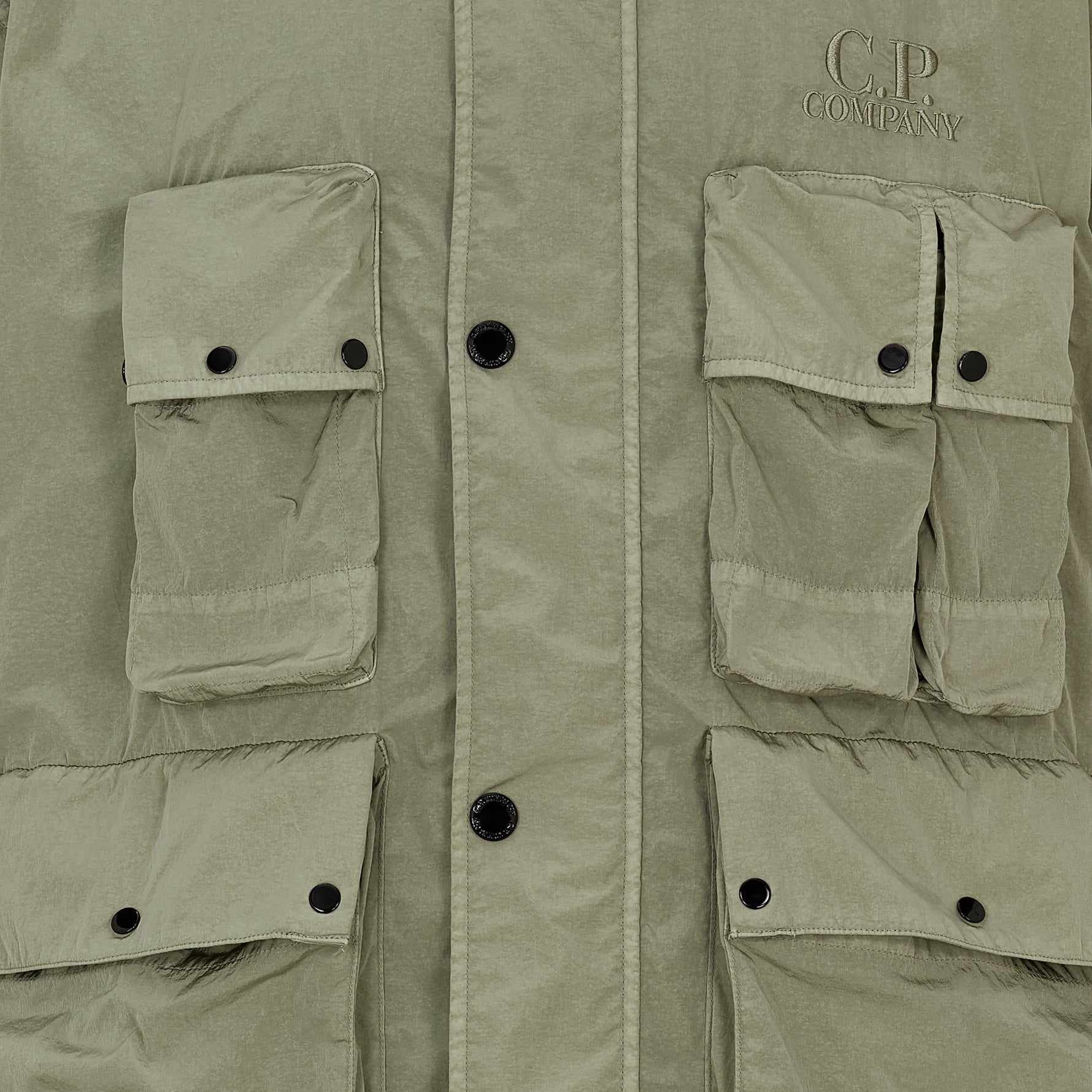 HEAVY CHROME GOGGLE JACKET KHAKI