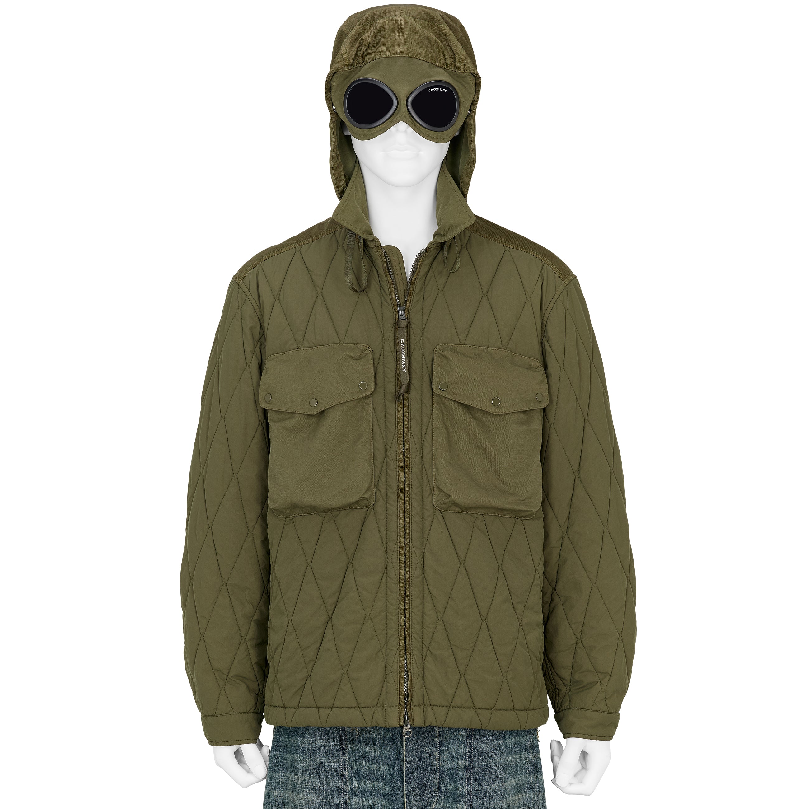 ジャケット・アウター CPcompany goggle jacket GD LINER GOGGLE JACKET IVY GREEN - C.P. COMPANY(シーピー