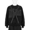 COTTON FRENCH TERRY SWEAT BLACK