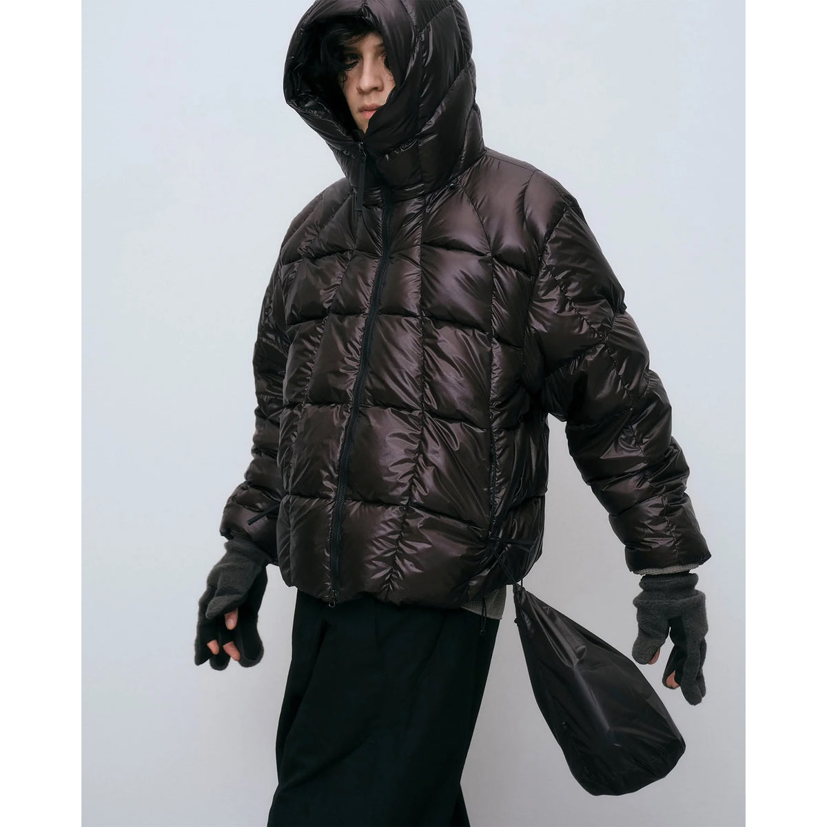 THREE DIMENSIONAL DOWN PARKA AFTER DARK