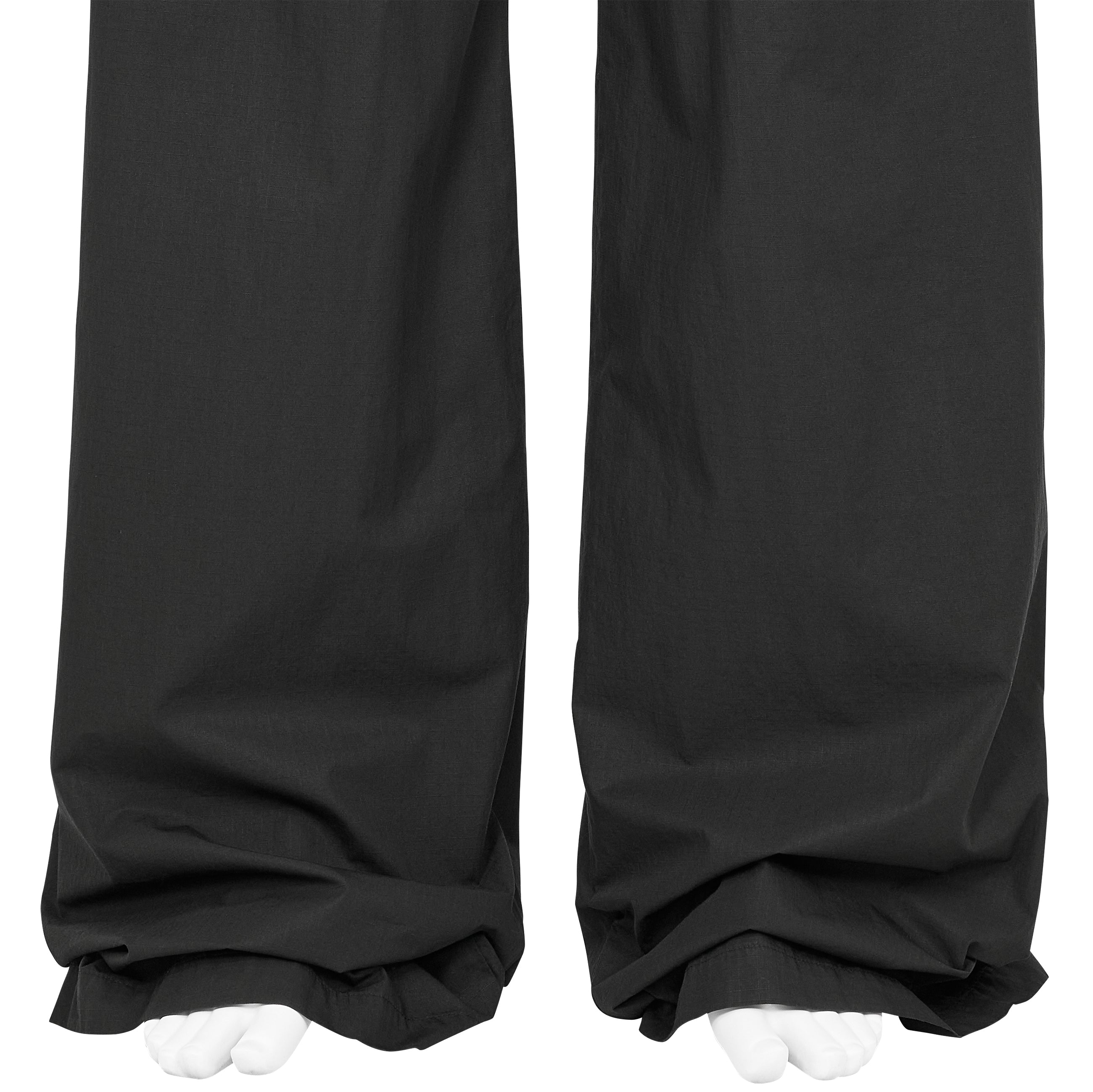 DRAWSTRINGS CREATCH WIDE CARGO PANT CR BLACK