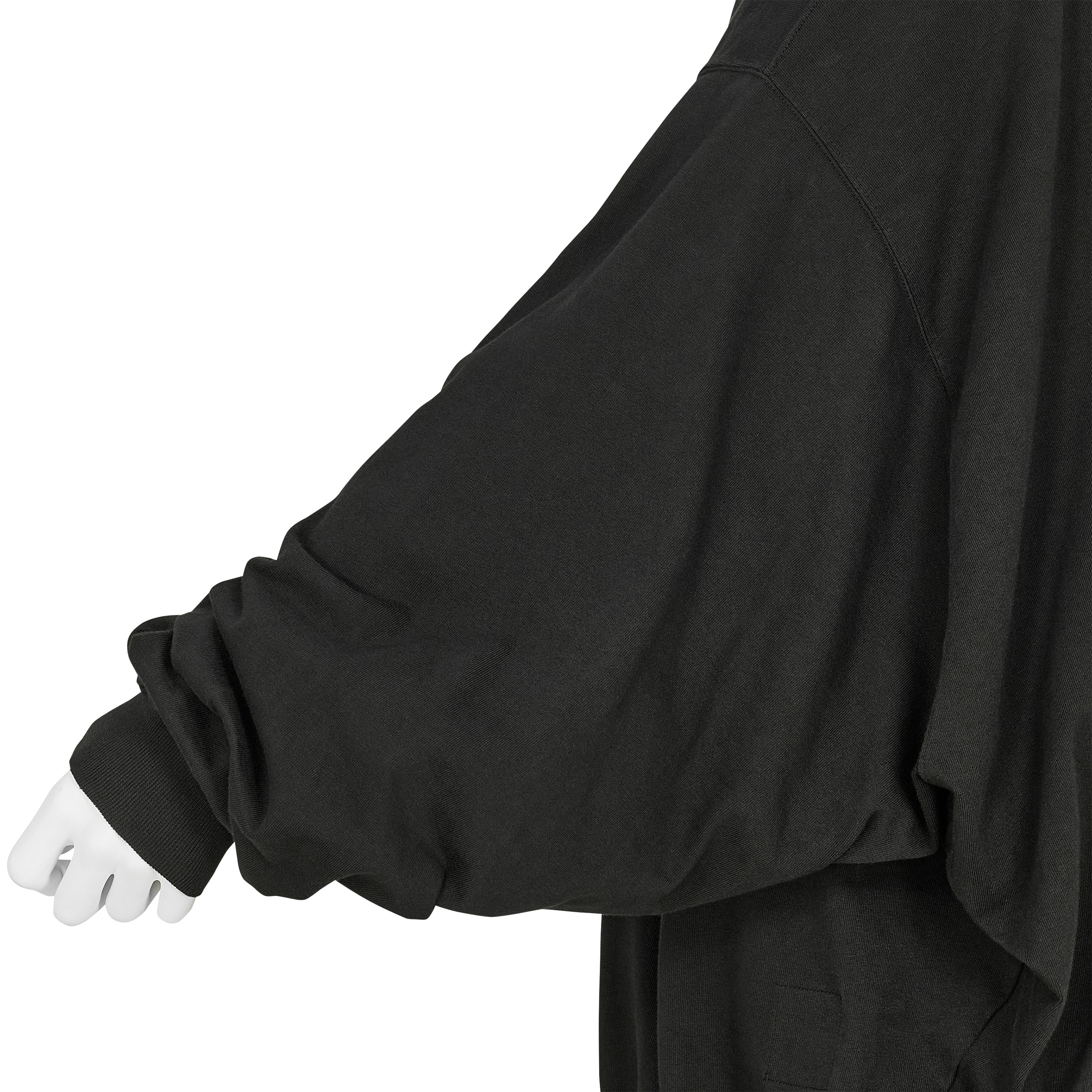 HUN CREWNECK RIGP BLACK