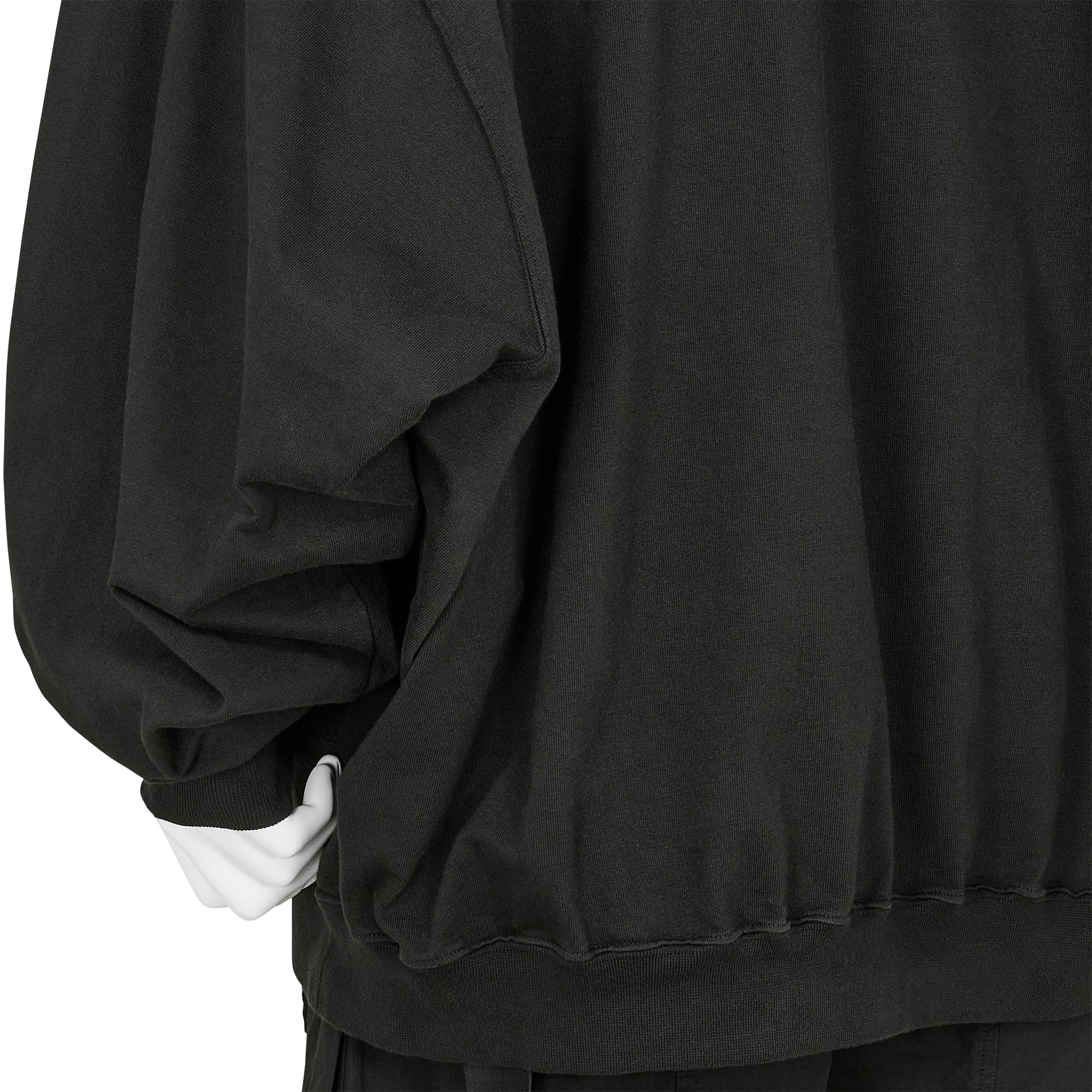 HUN CREWNECK RIGP BLACK