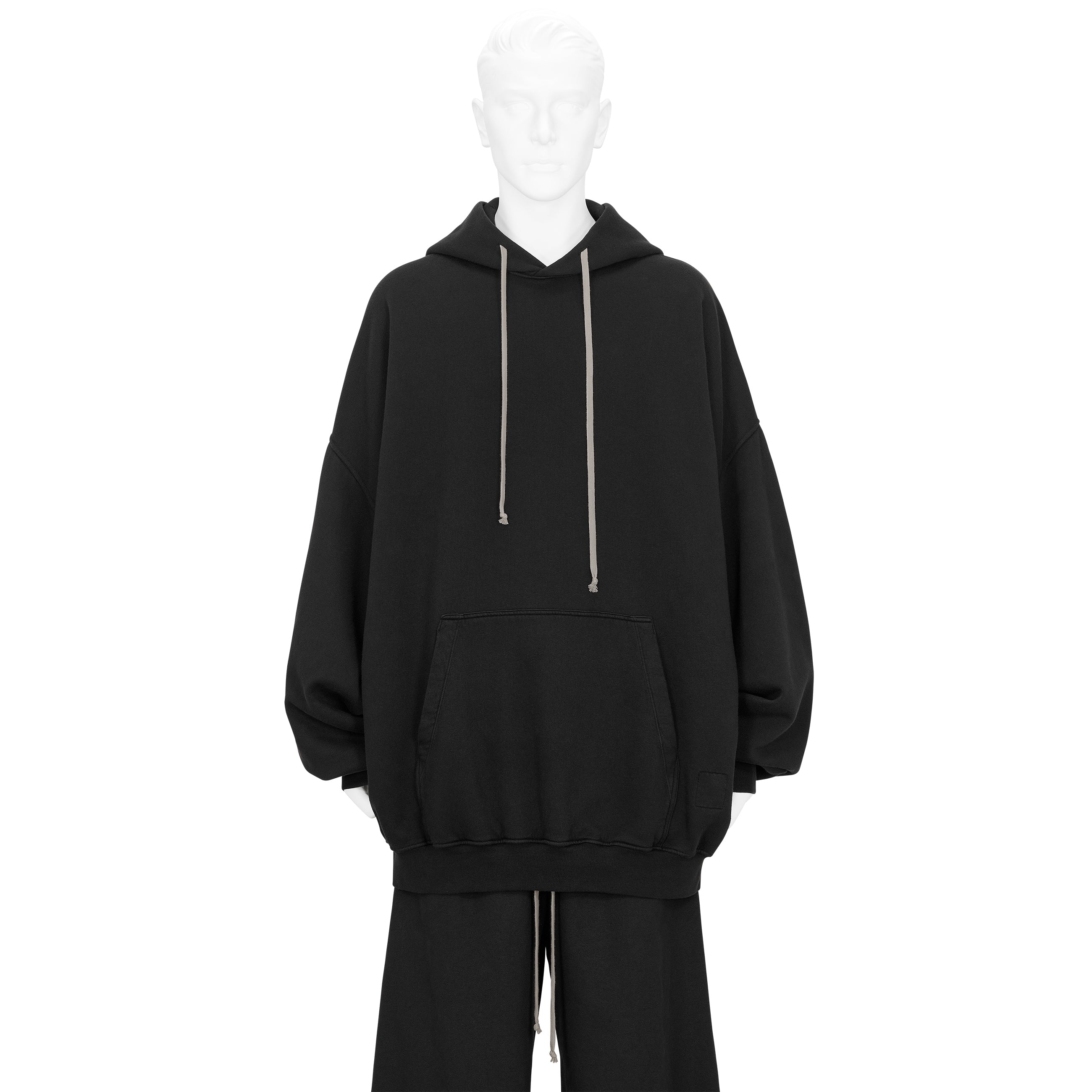 トップス Rick Owens HUN HOODIE HUN HOODIE FP BLACK - RICK OWENS DRKSHDW(リック オウエンス ダーク