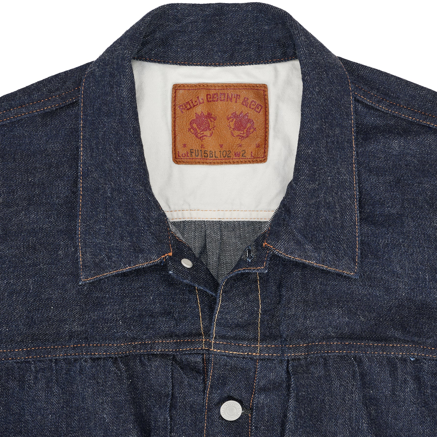 FULLCOUNT COLLABORATION WATTEAU PLEATS 2ND JACKET INDIGO