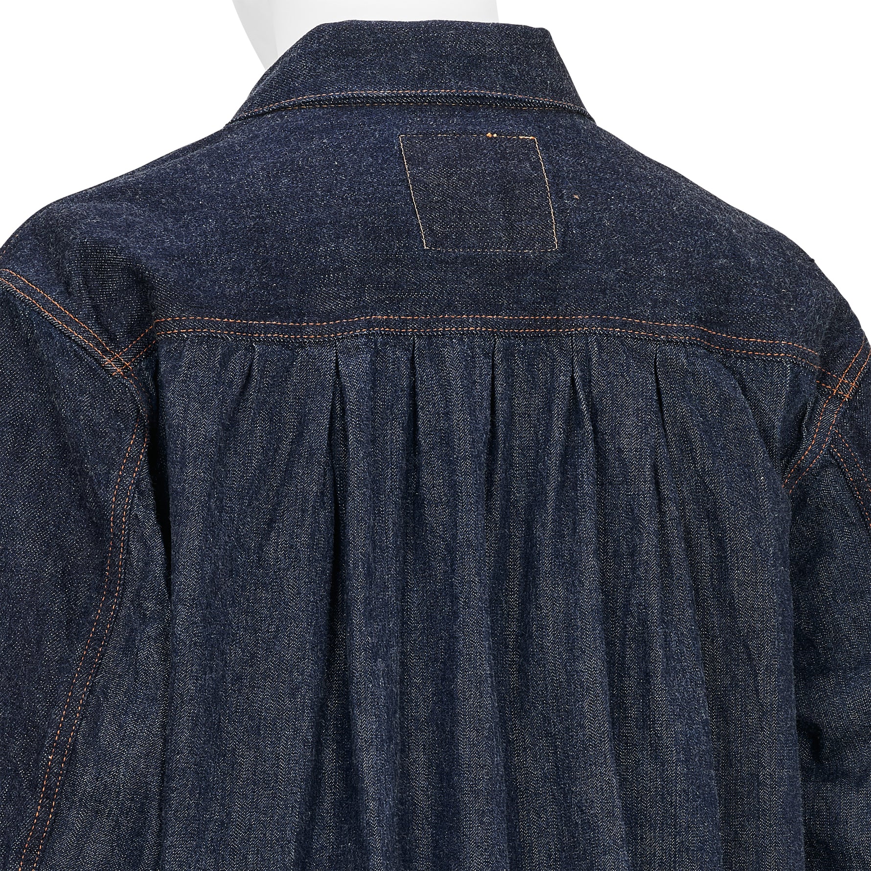 FULLCOUNT COLLABORATION WATTEAU PLEATS 2ND JACKET INDIGO