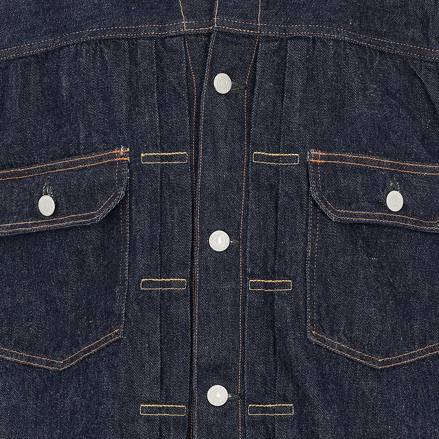 FULLCOUNT COLLABORATION WATTEAU PLEATS 2ND JACKET INDIGO