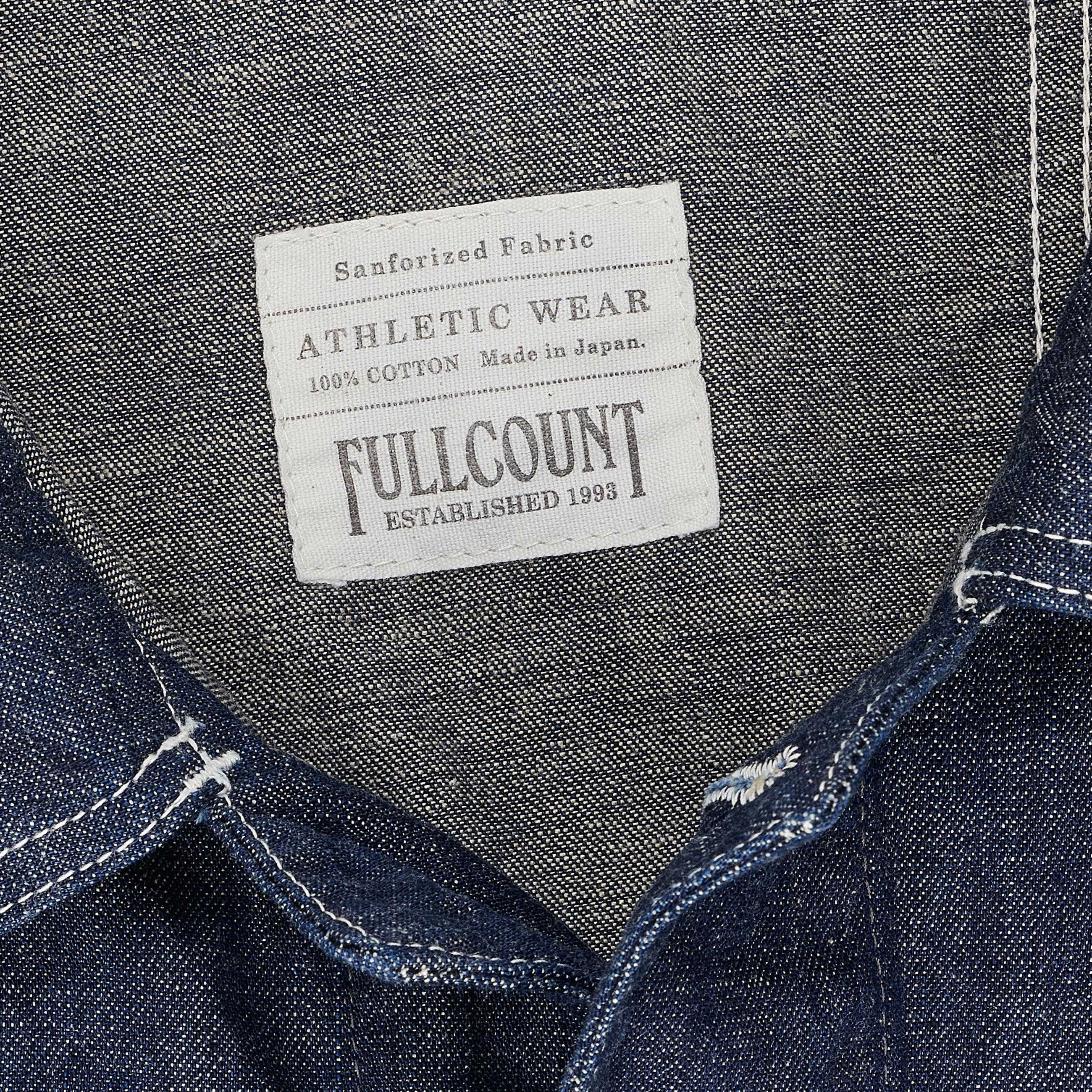 FULLCOUNT COLLABORATION GRAFFITI CHORE JACKET INDIGO