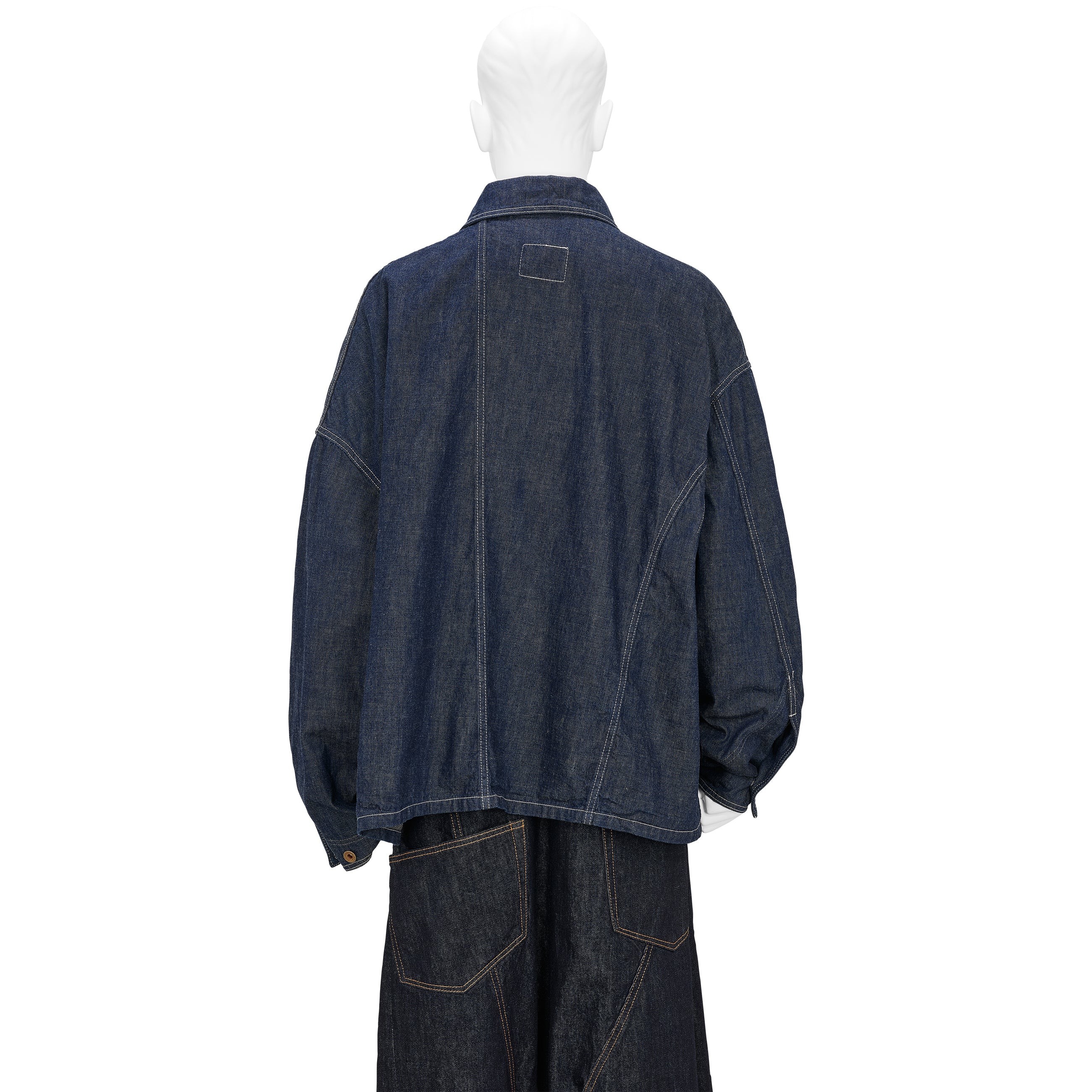 FULLCOUNT COLLABORATION GRAFFITI CHORE JACKET INDIGO