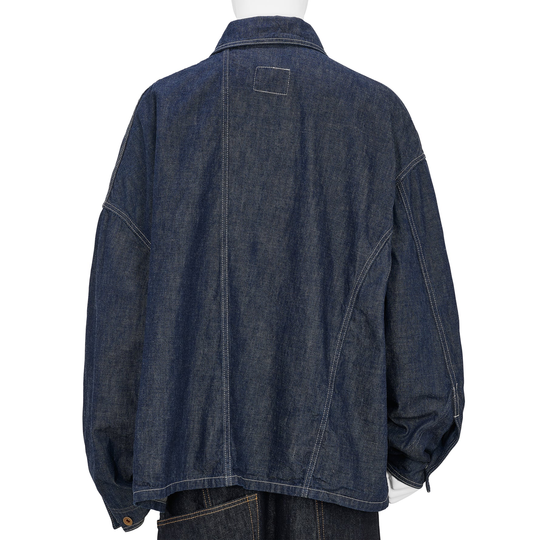 FULLCOUNT COLLABORATION GRAFFITI CHORE JACKET INDIGO