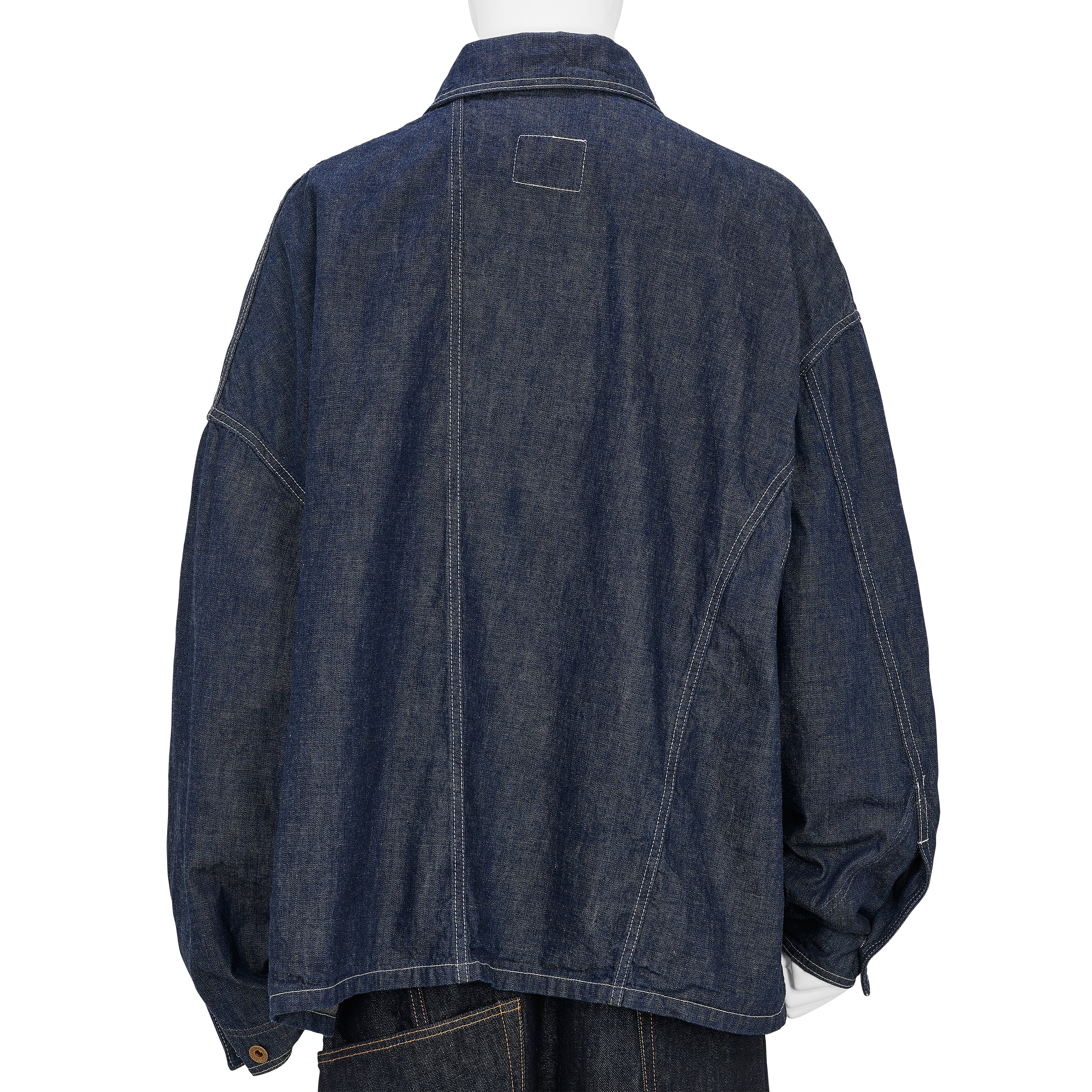 FULLCOUNT COLLABORATION GRAFFITI CHORE JACKET INDIGO