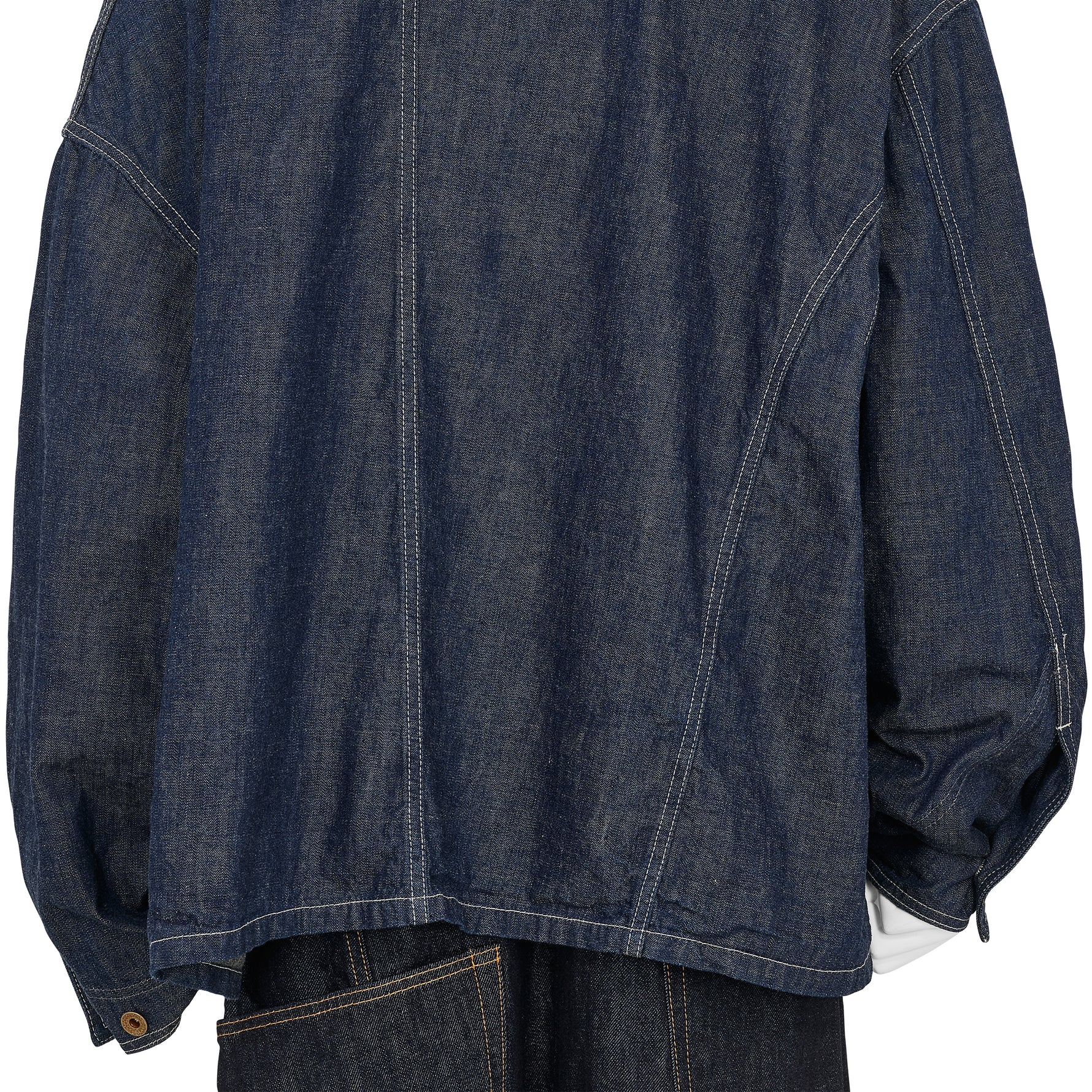 FULLCOUNT COLLABORATION GRAFFITI CHORE JACKET INDIGO
