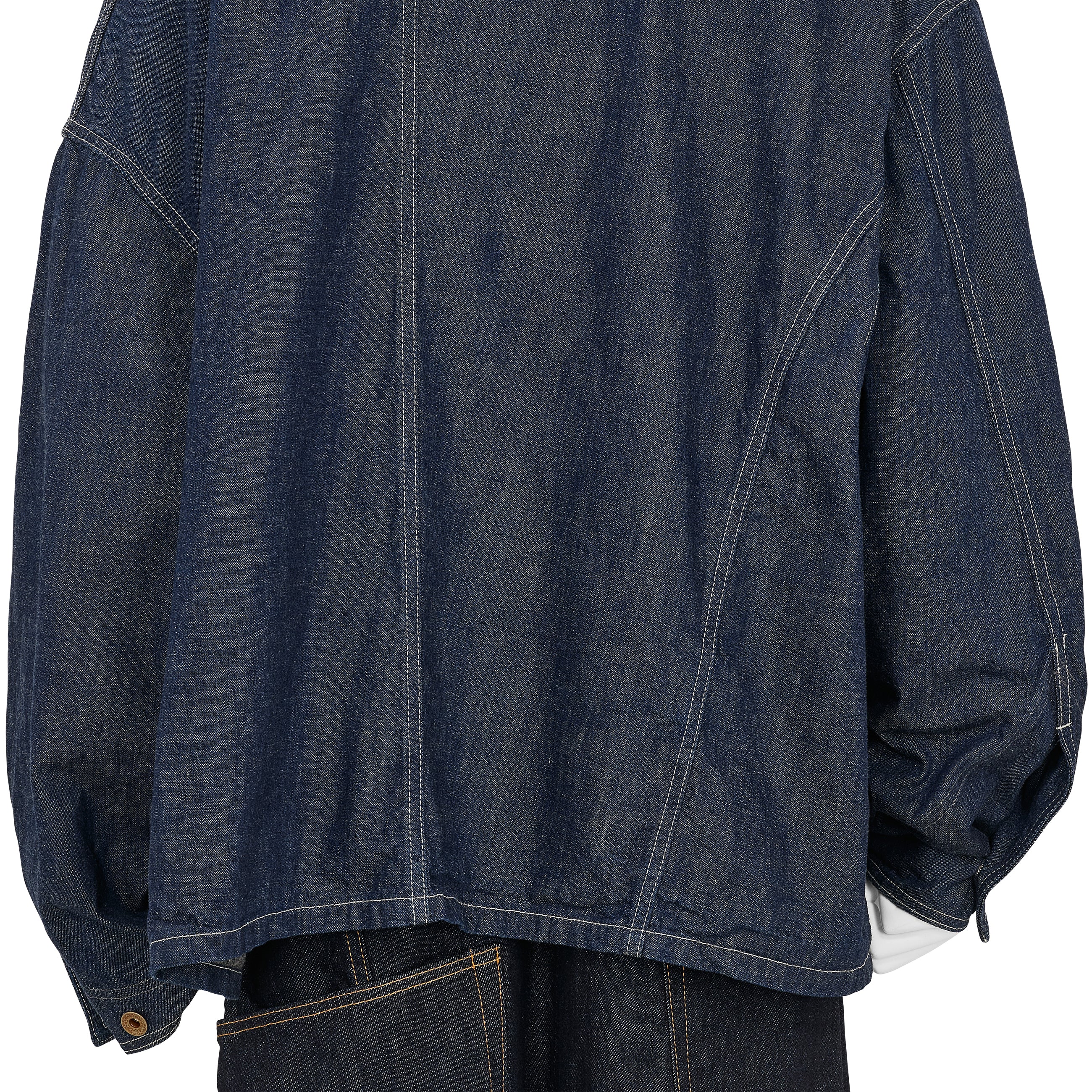 FULLCOUNT COLLABORATION GRAFFITI CHORE JACKET INDIGO