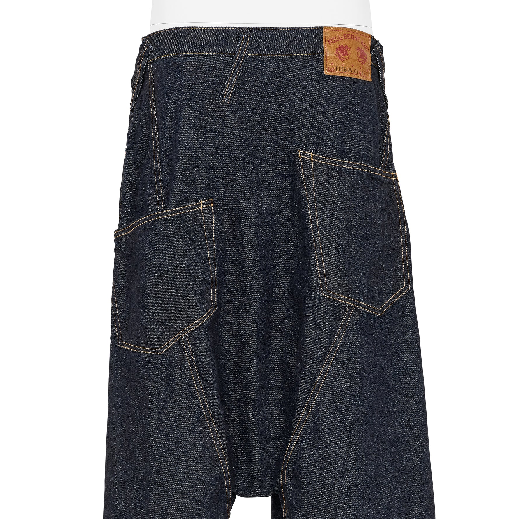 FULLCOUNT COLLABORATION GRAFFITI 5P SARROUEL DENIM INDIGO