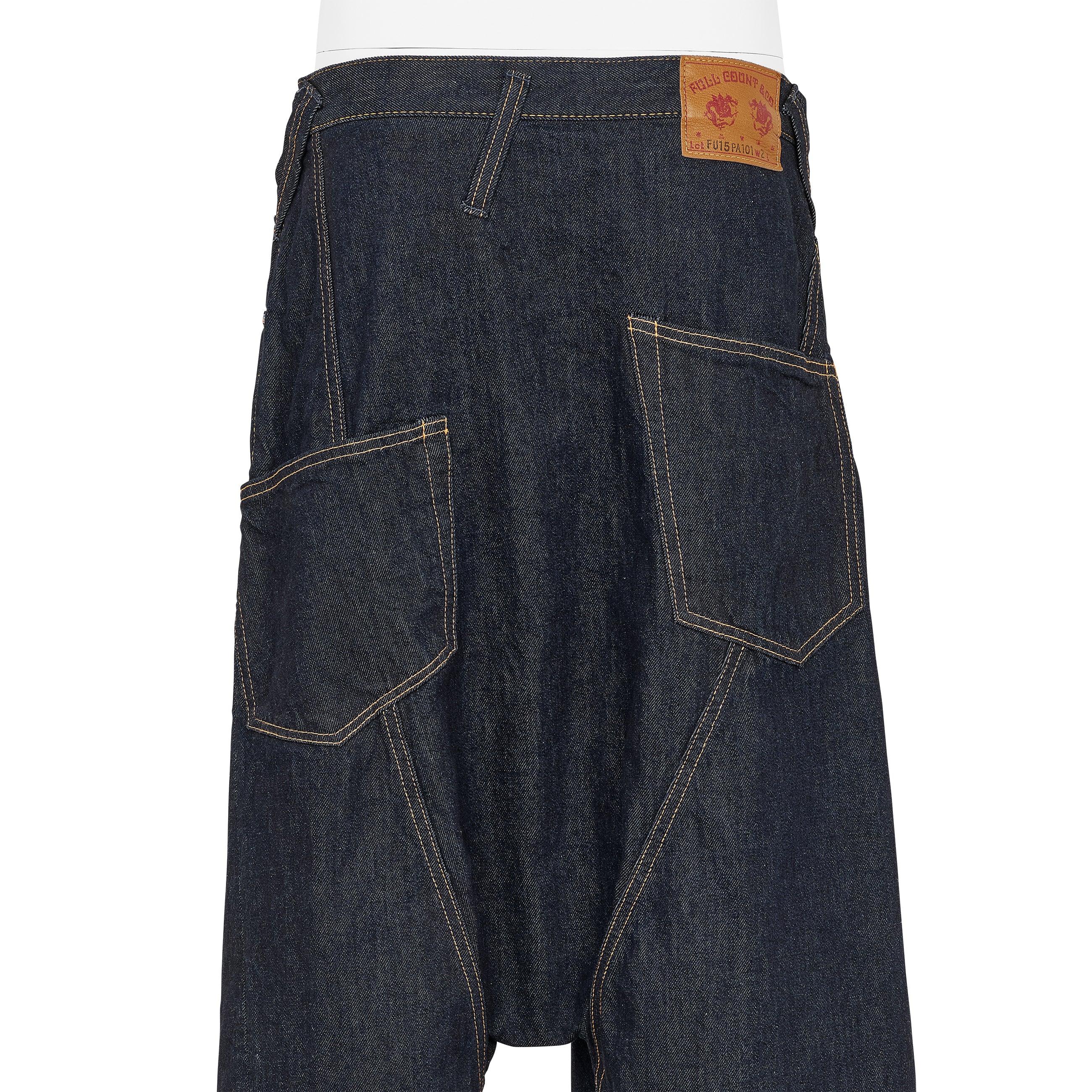 FULLCOUNT COLLABORATION GRAFFITI 5P SARROUEL DENIM INDIGO