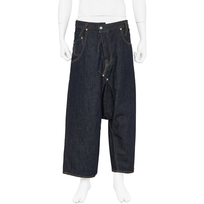 FULLCOUNT COLLABORATION GRAFFITI 5P SARROUEL DENIM INDIGO