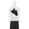 FULLCOUNT COLLABORATION GRAFFITI POCKET RINGER T SHIRT WHITE