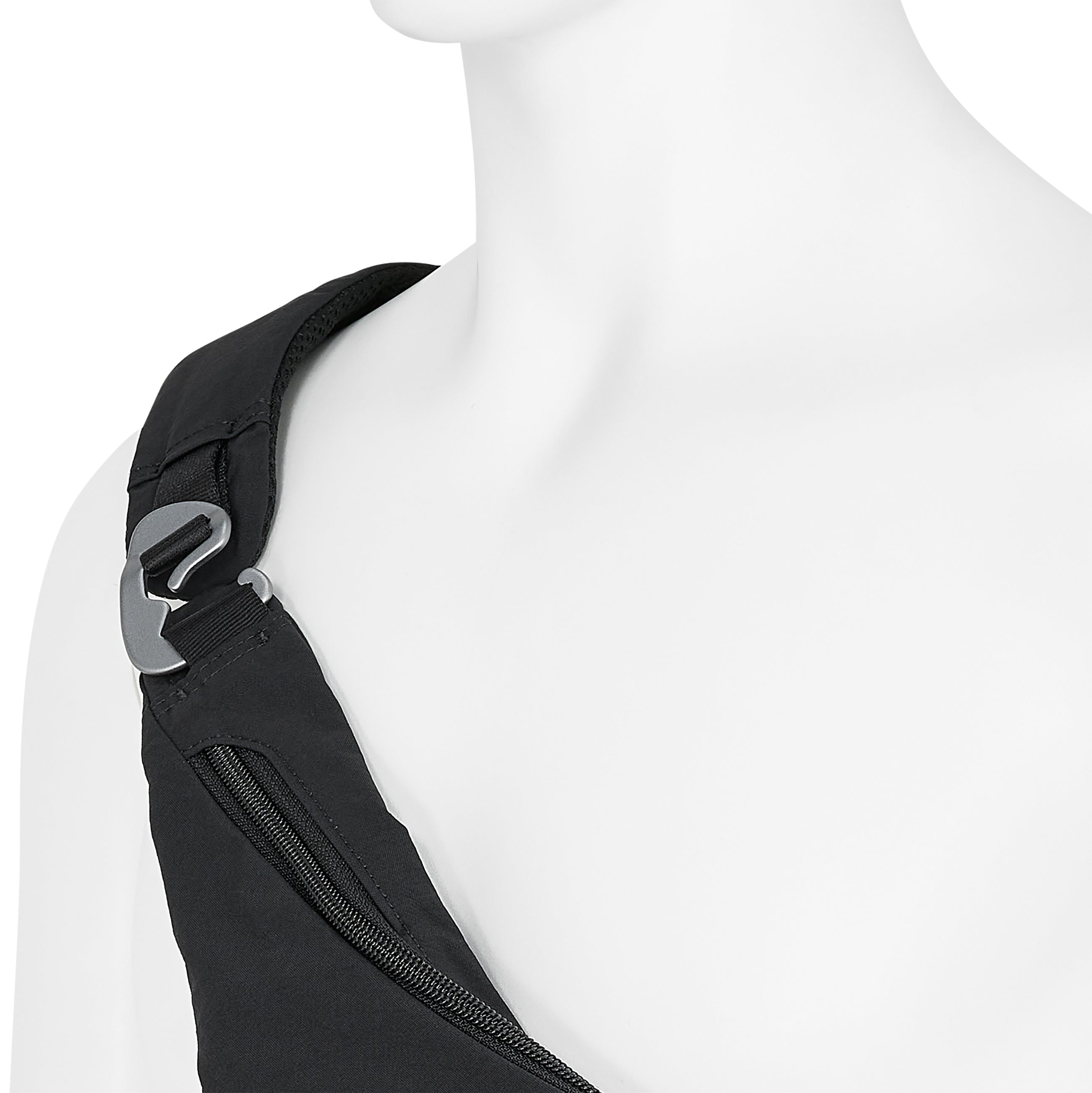 HELICOID ACROSS BODY BAG BLACK