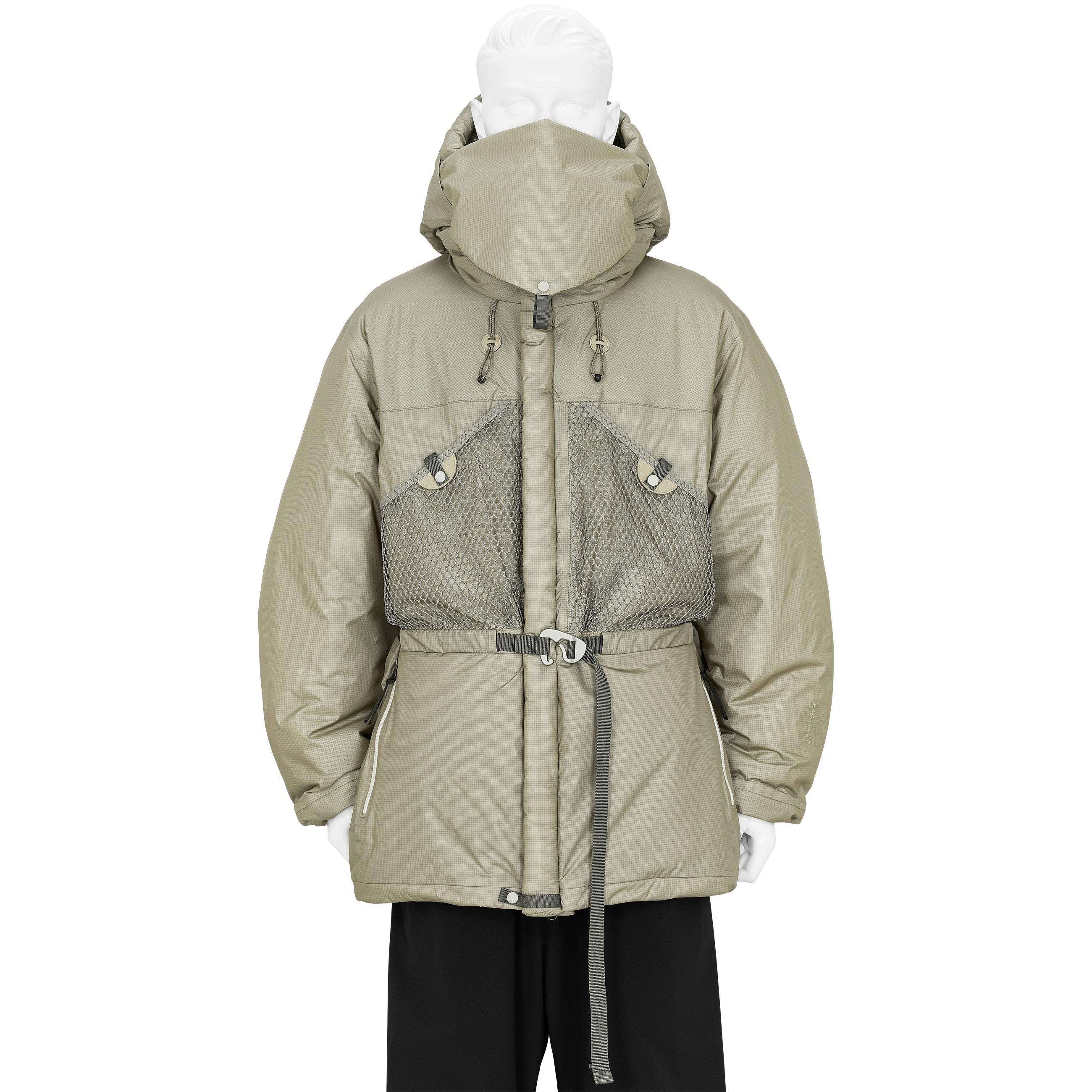 WINDSTOPPER PADDED COMPOSITE PARKA DUNE