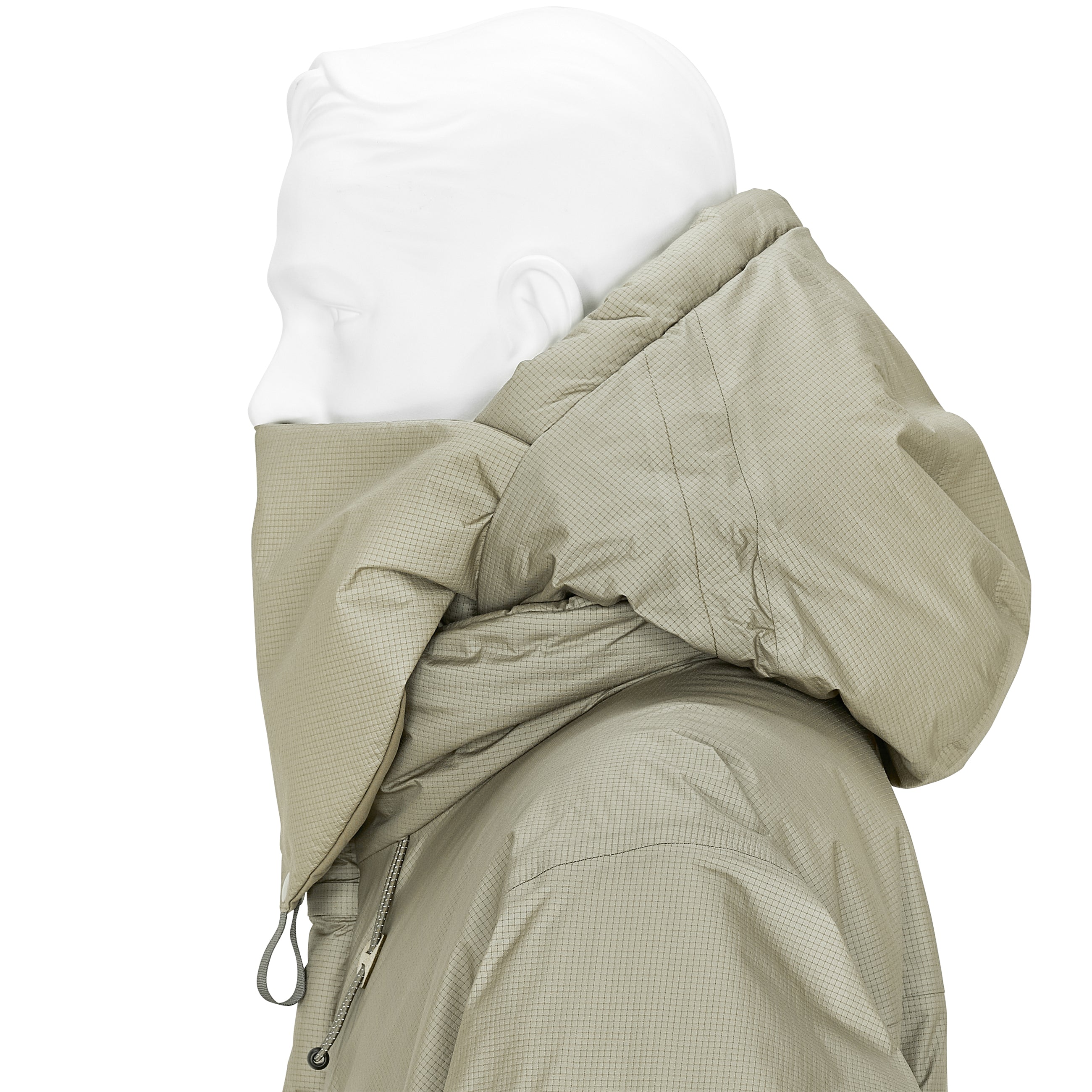 WINDSTOPPER PADDED COMPOSITE PARKA DUNE