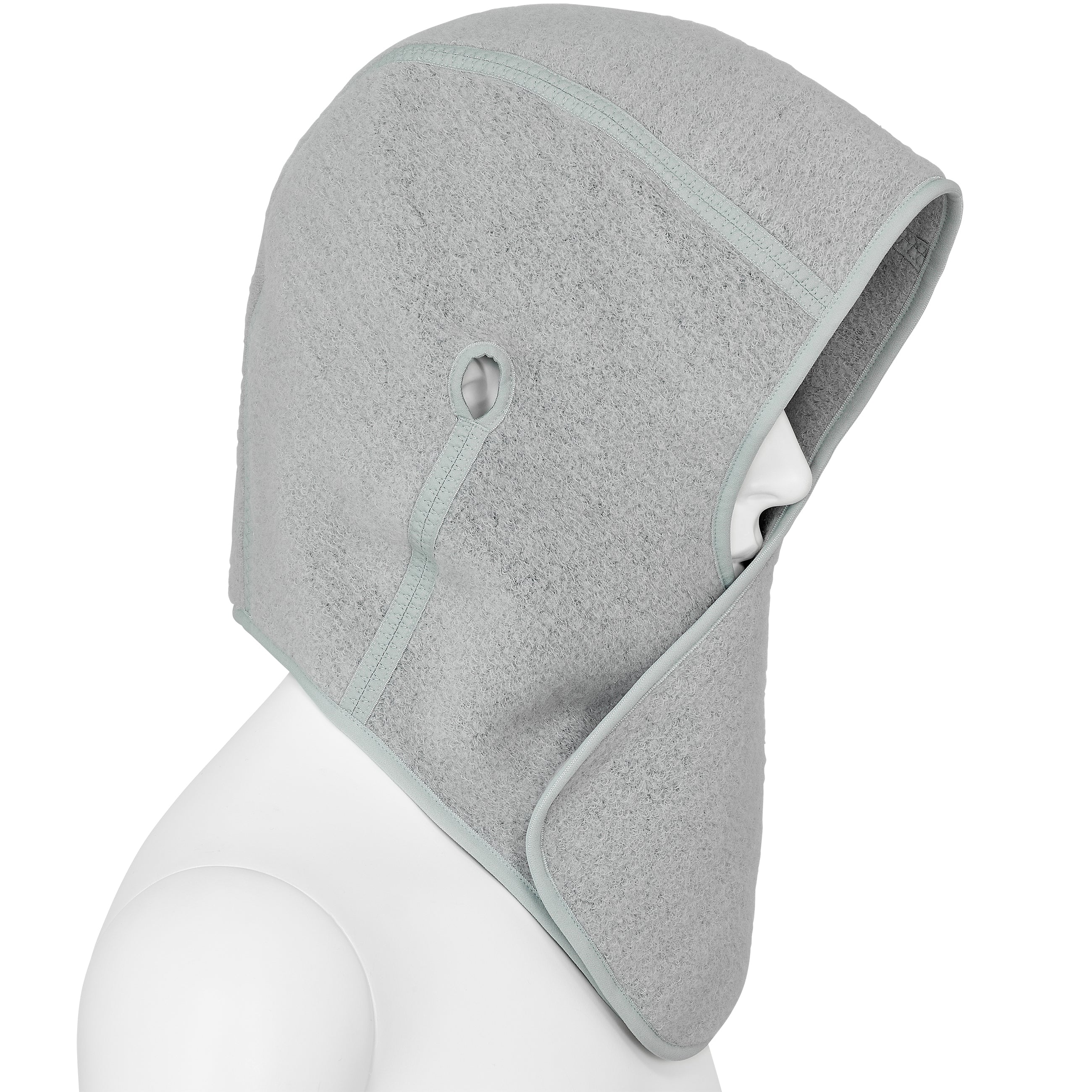 WOOL FLEECE HOOD ASH GREY - Goldwin 0(ゴールドウイン ゼロ) - BAG