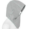 WOOL FLEECE HOOD ASH GREY