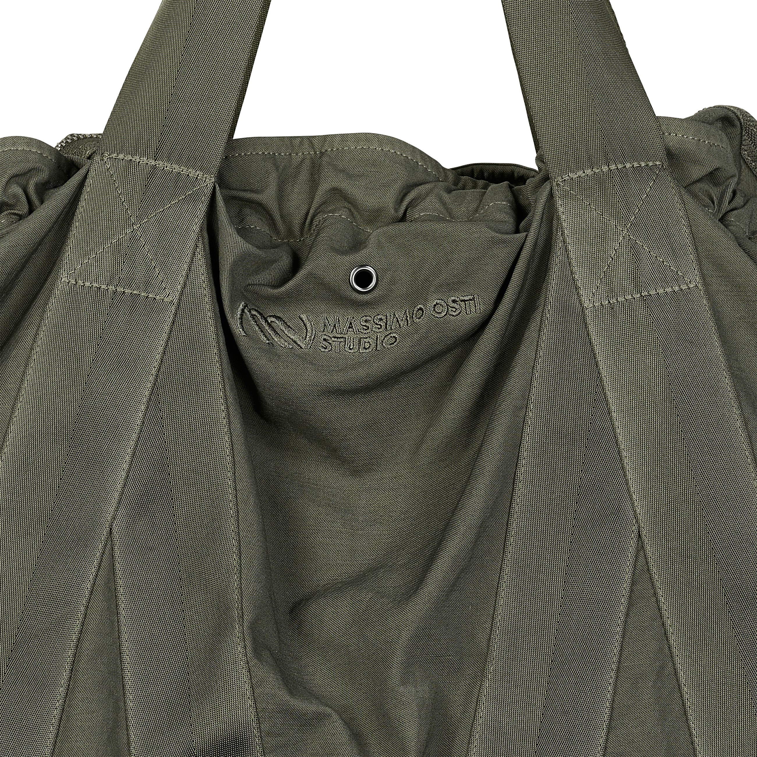 GARMENT DYED TOTE BAG OLIVE