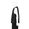 FRESCO WOOL GUM RESINED AND GARMENT DYED VEST MELANGE INDIGO