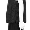 FRESCO WOOL GUM RESINED AND GARMENT DYED VEST MELANGE INDIGO