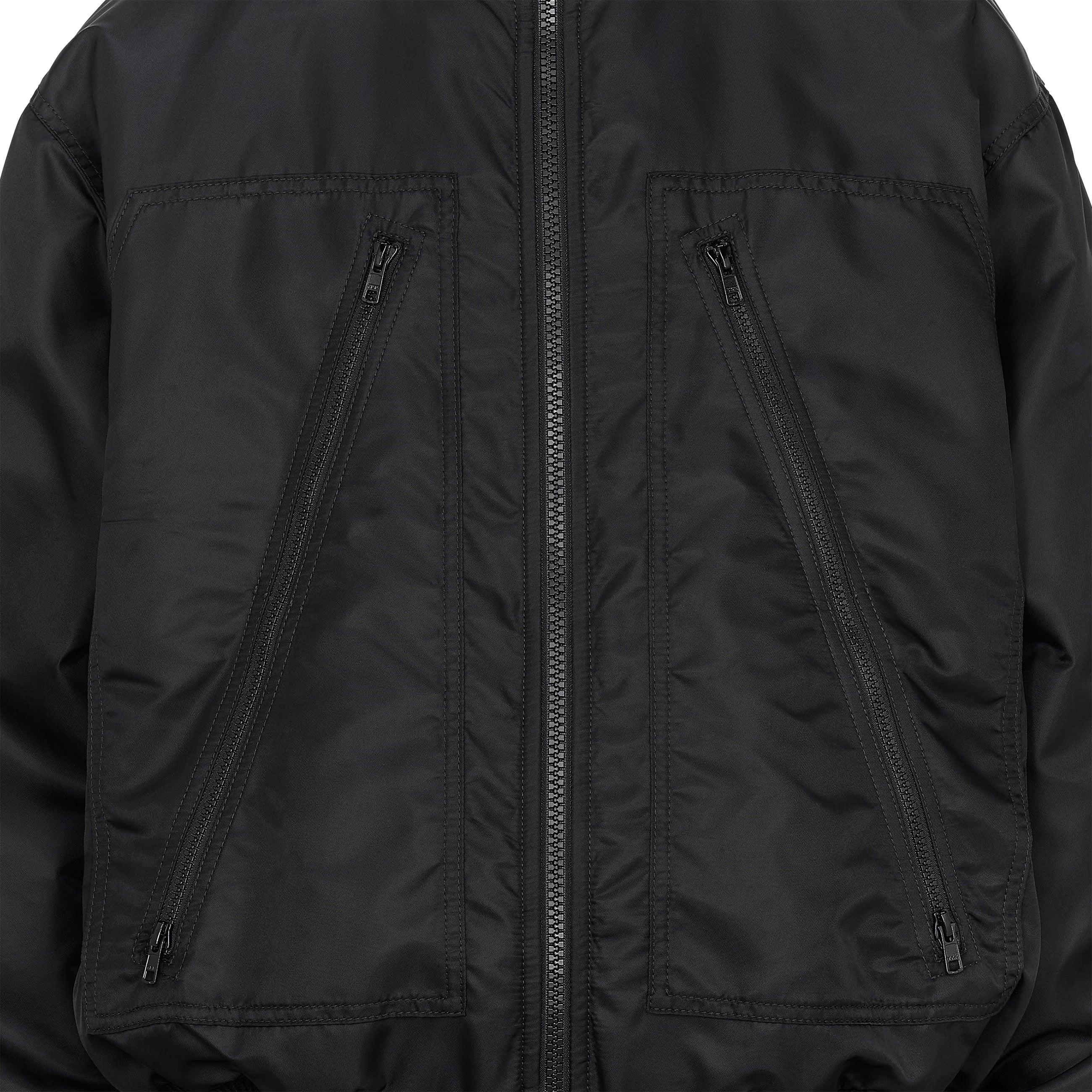 ジャケット・アウター m's black bomber jacket BOMBER JACKET BLACK - MM6 MAISON MARGIELA(エムエムシックス