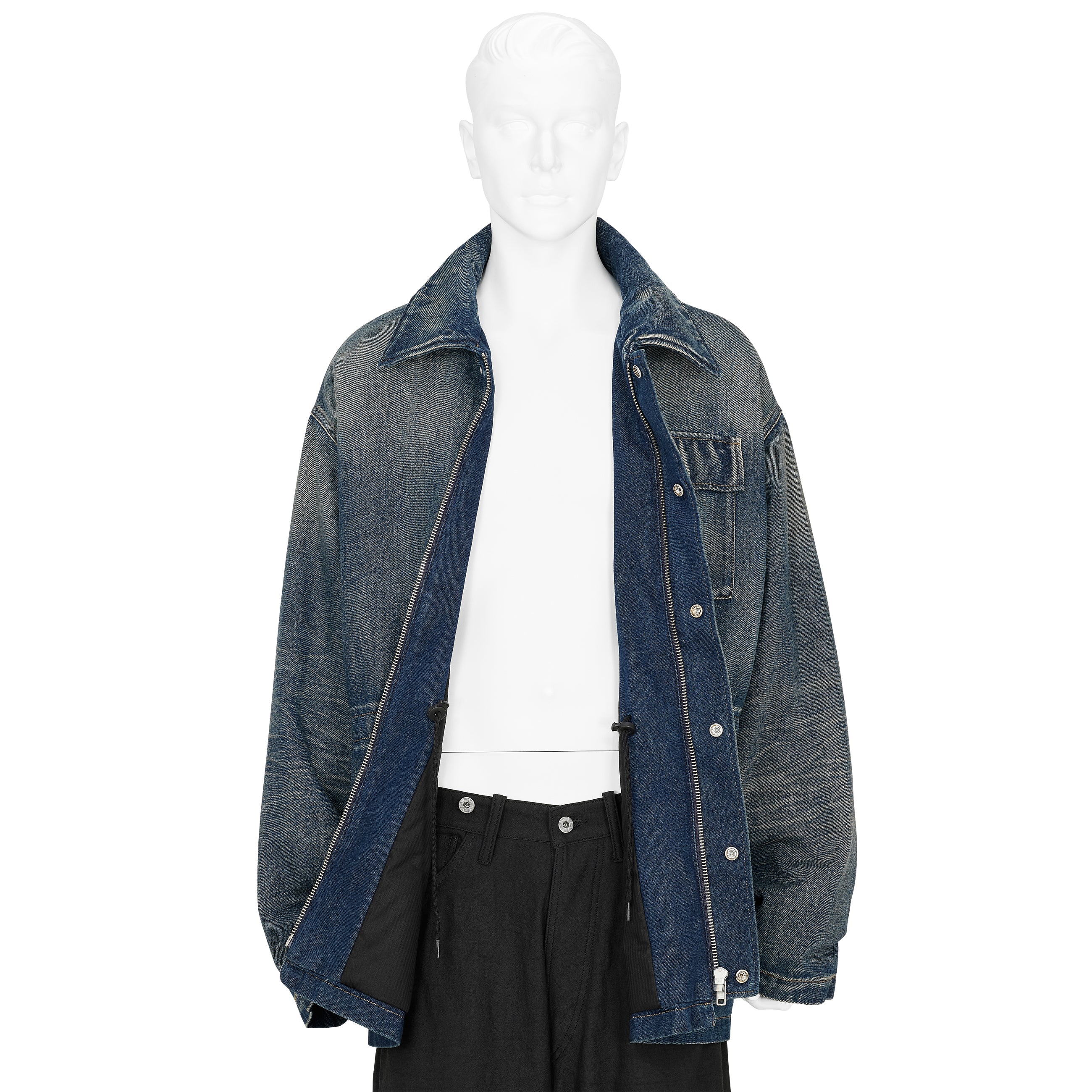 DENIM WORK COAT INDIGO