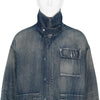 DENIM WORK COAT INDIGO